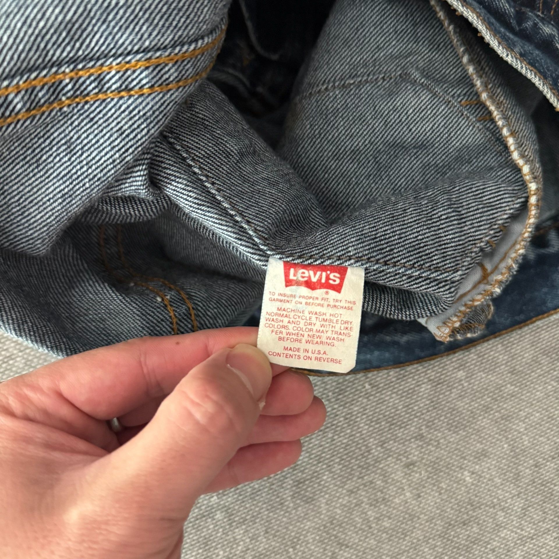 Levi's Vintage Clothing Levi's LVC70507 American Washed Denim Jacket Size US M / EU 48-50 / 2 - 9 Thumbnail