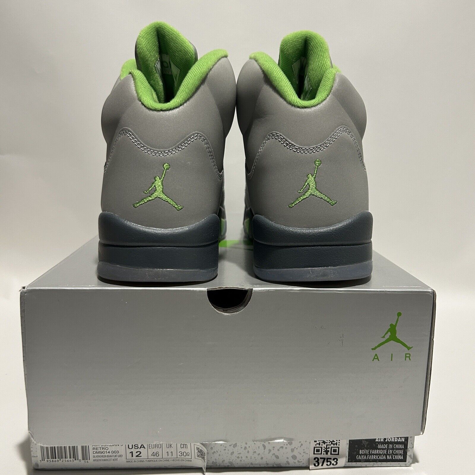 Nike Nike Air Jordan 5 Retro “Green Bean” 2024 Size US 12 / EU 45 - 4 Thumbnail