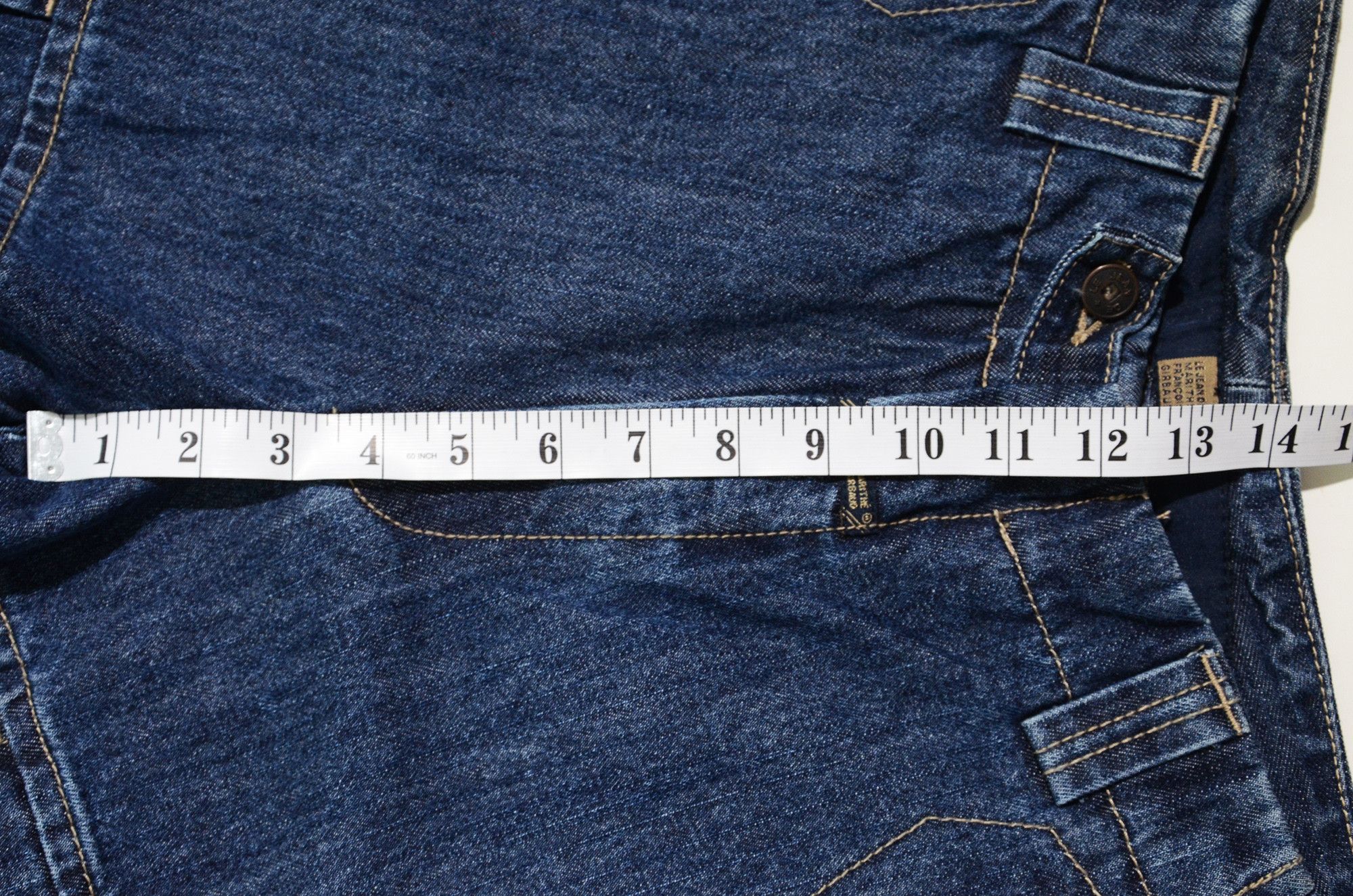 Marithe + Francois Girbaud M+FG Long Denim Shorts W32 Y2K Hip Hop 2006 Rare Craft Size US 32 / EU 48 - 11 Thumbnail