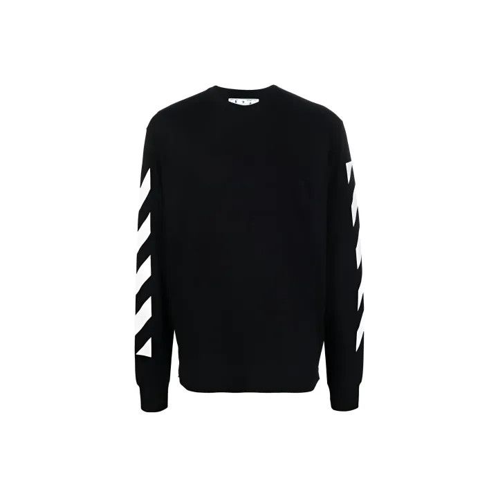 Off-White Off-White Black Arrow Print Long Sleeve Sweatshirt 0079 Size US XL / EU 56 / 4 - 1 Thumbnail