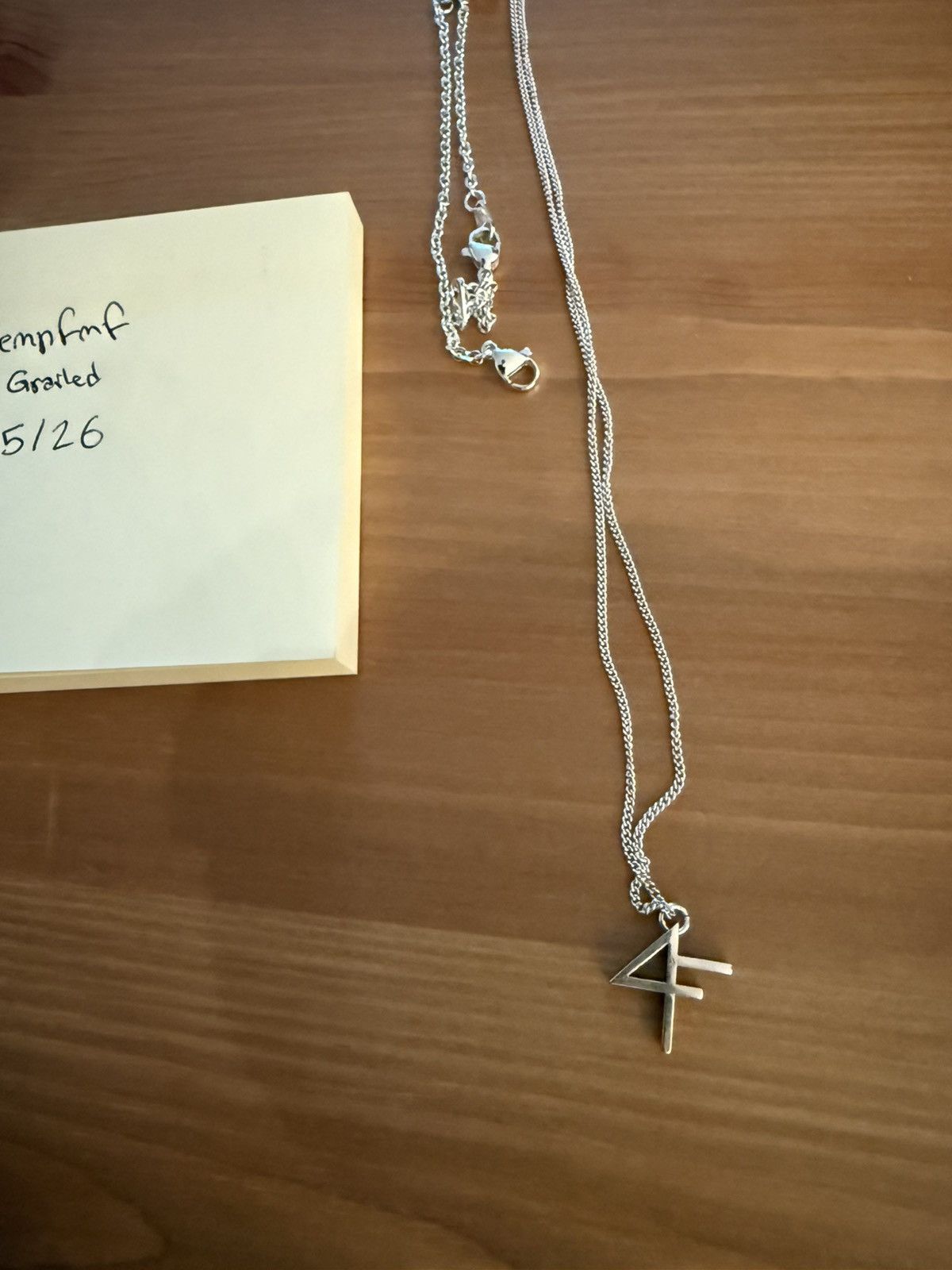 Raf Simons Raf Simons pendant necklace Size ONE SIZE - 2 Thumbnail