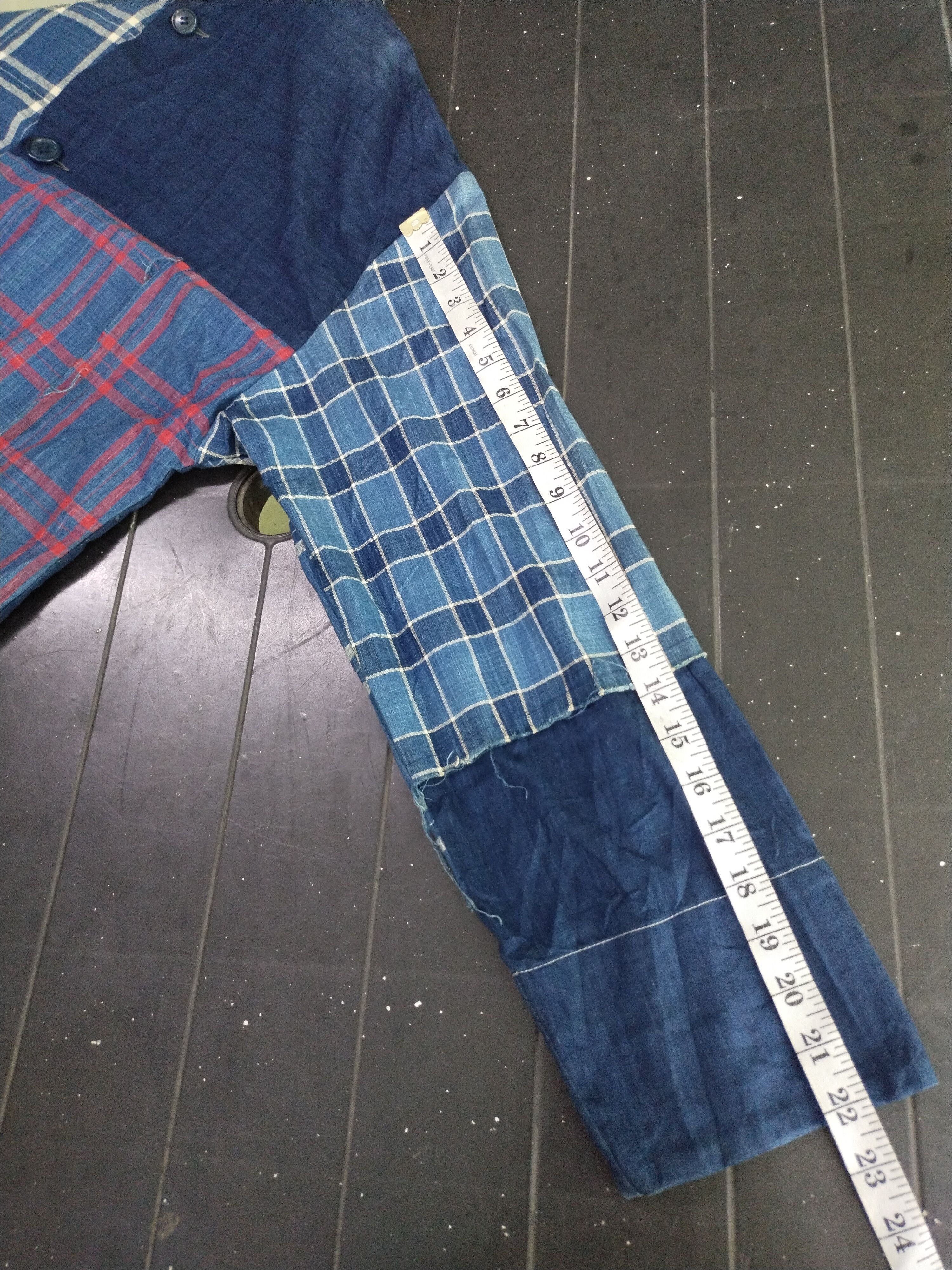 Blue Blue Japan Vintage Blue/Blue Patchwork Jacket Size US M / EU 48-50 / 2 - 16 Thumbnail