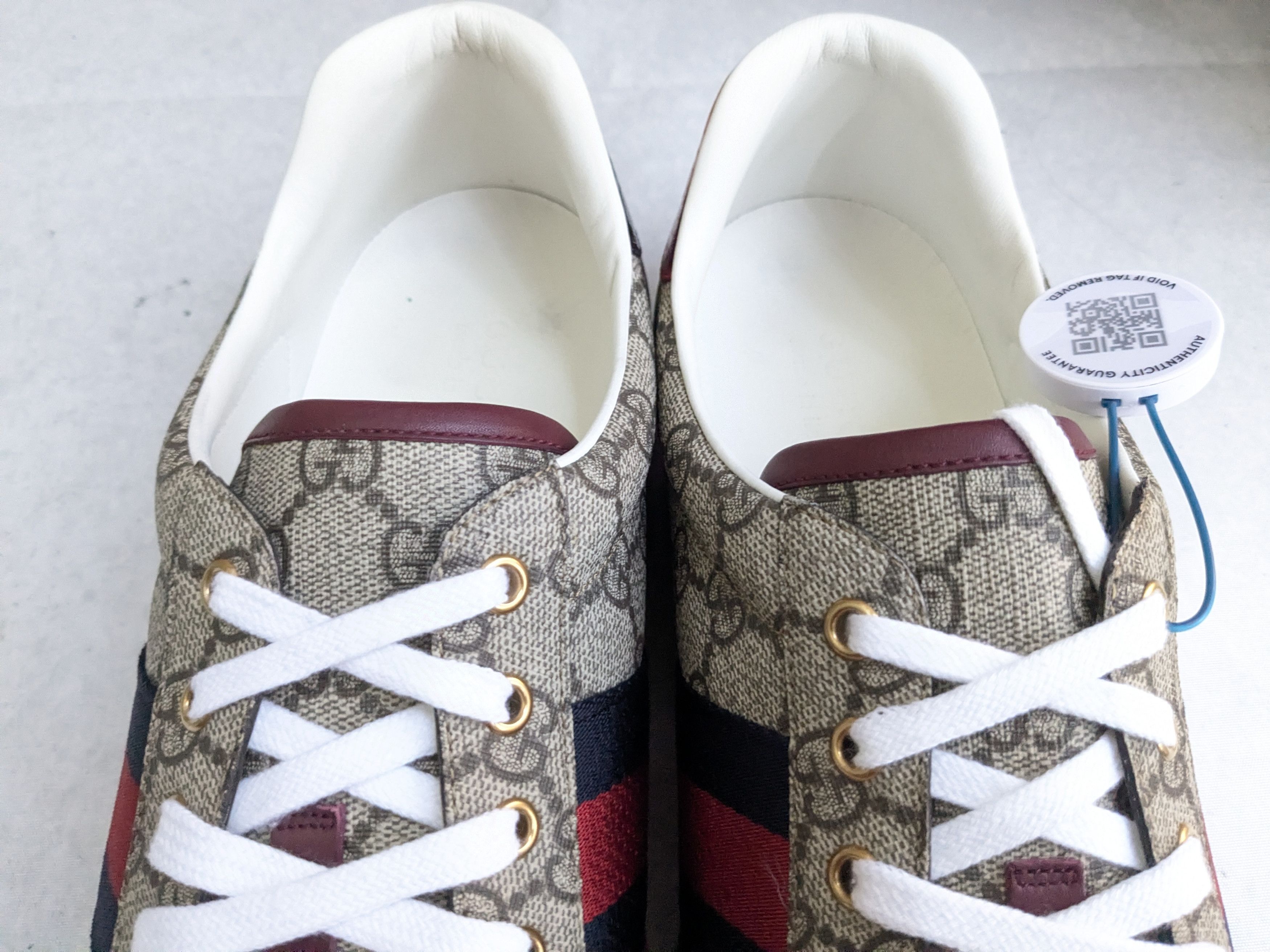 Gucci Gucci Ace Supreme Sneakers 12.5 Monogram Canvas Logo GG Size US 12.5 / EU 45-46 - 7 Thumbnail