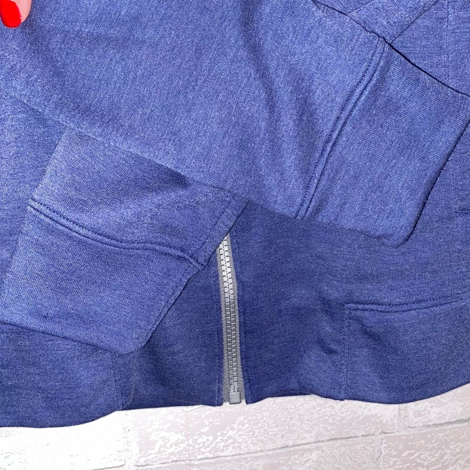 Willy Chavarria WILLY California 501 Mendocino Blue Zip Front Hoodie S EUC Size US S / EU 44-46 / 1 - 9 Thumbnail