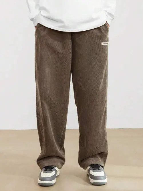 Japanese Brand corduroy Straight-Leg Pants Casual fit trousers Size US 30 / EU 46 - 2 Thumbnail