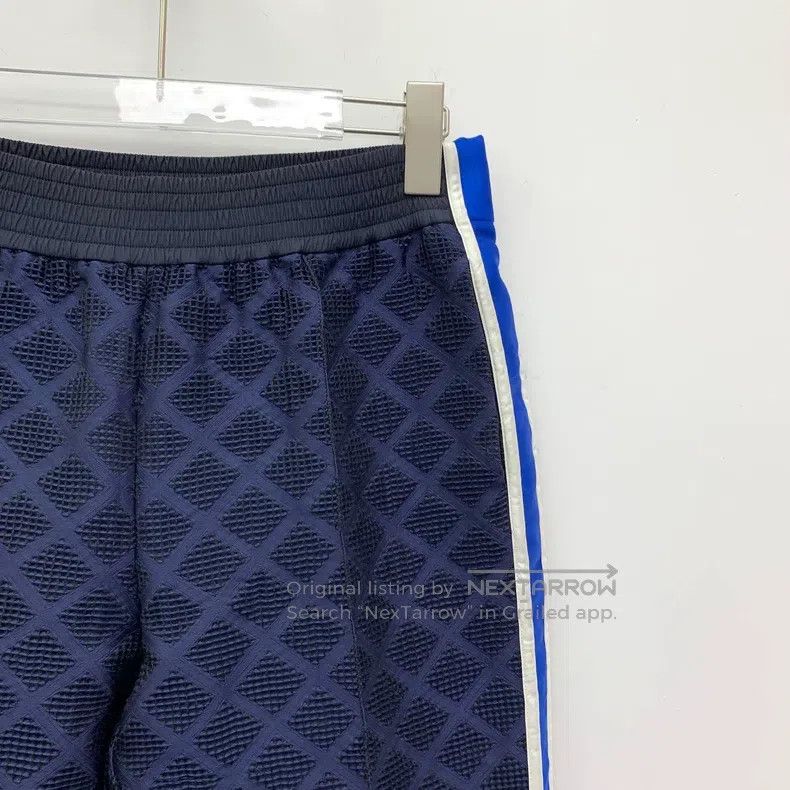 Chanel Chanel Dark blue diamond-shaped plaid casual trousers Size 25" / US 0 / IT 36 - 3 Thumbnail