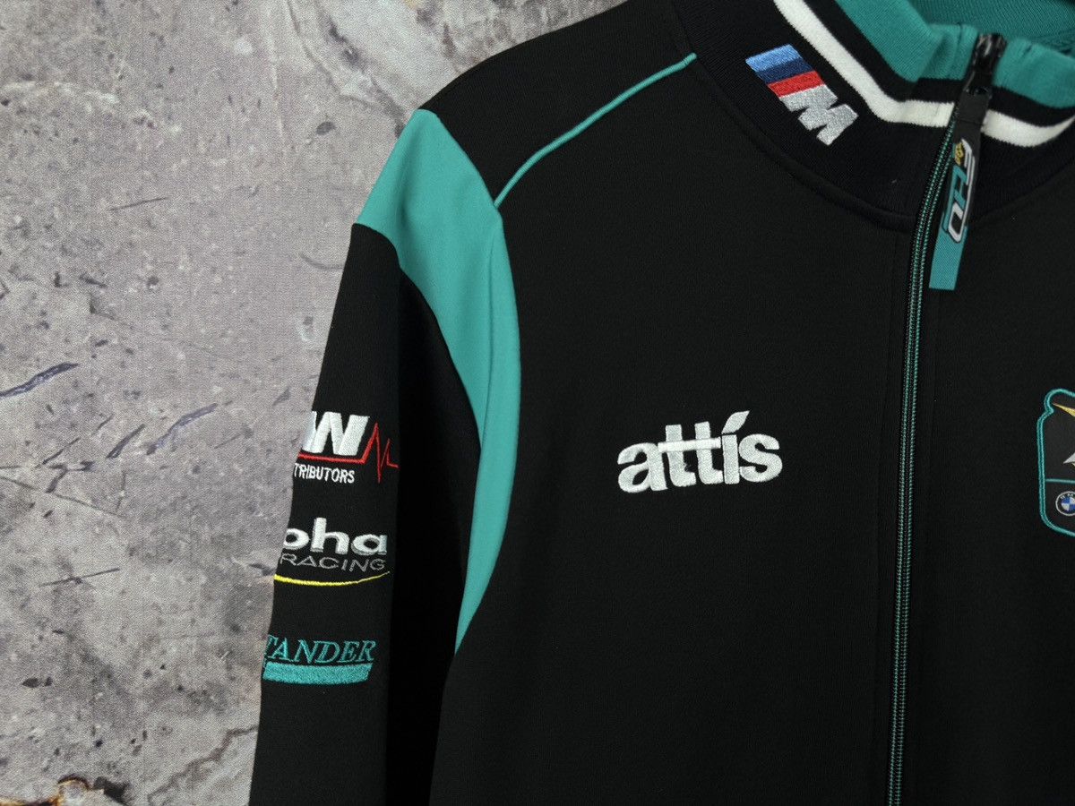 BMW BMW Motorrad Team Racing Jacket Black Green Zip Up Moto GP Size US XXL / EU 58 / 5 - 6 Thumbnail