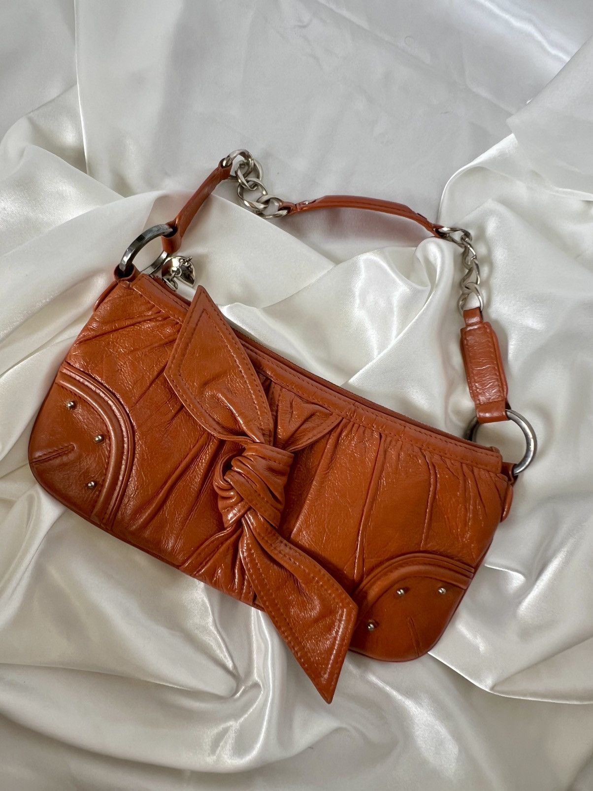 Givenchy Givenchy Bow Knot Shoulder Bag – Brownish orange Size ONE SIZE - 2 Thumbnail