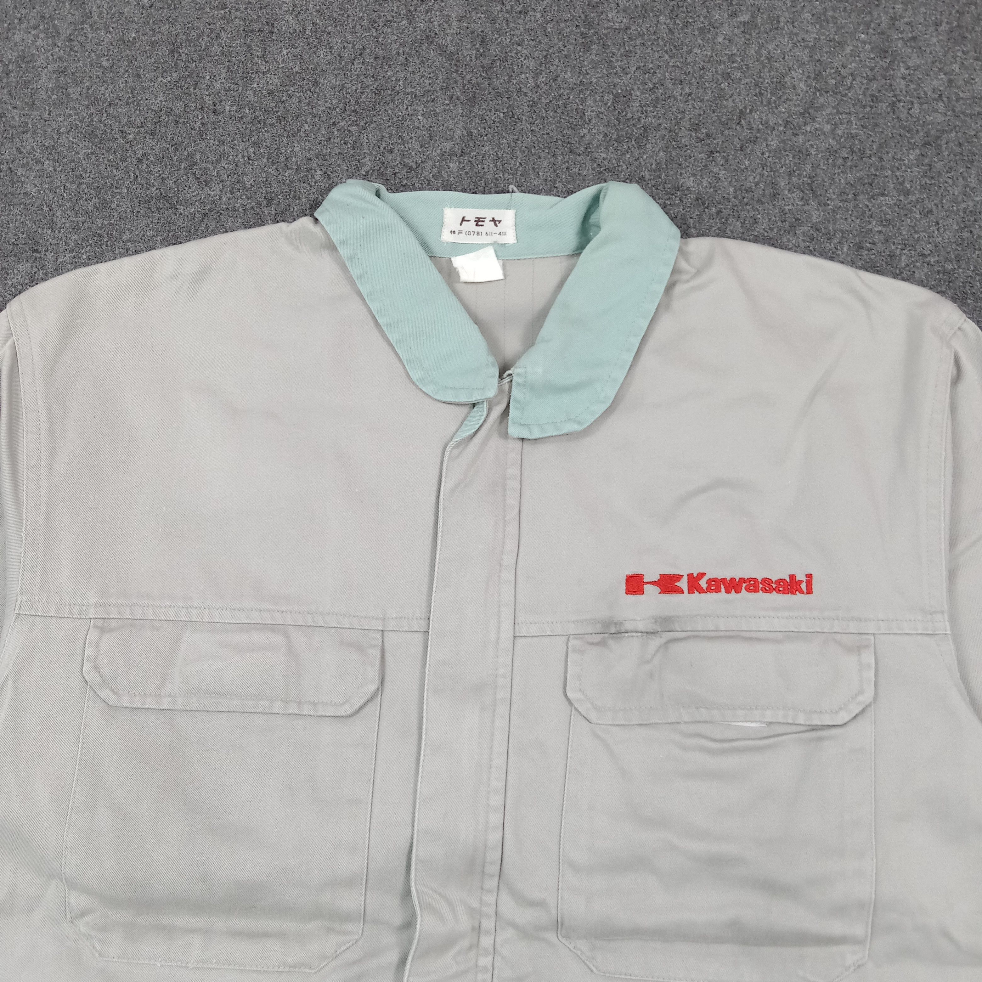 Japanese Brand KAWASAKI Japanese Brand Racing MotorSport Jacket C279N20 Size US L / EU 52-54 / 3 - 4 Thumbnail
