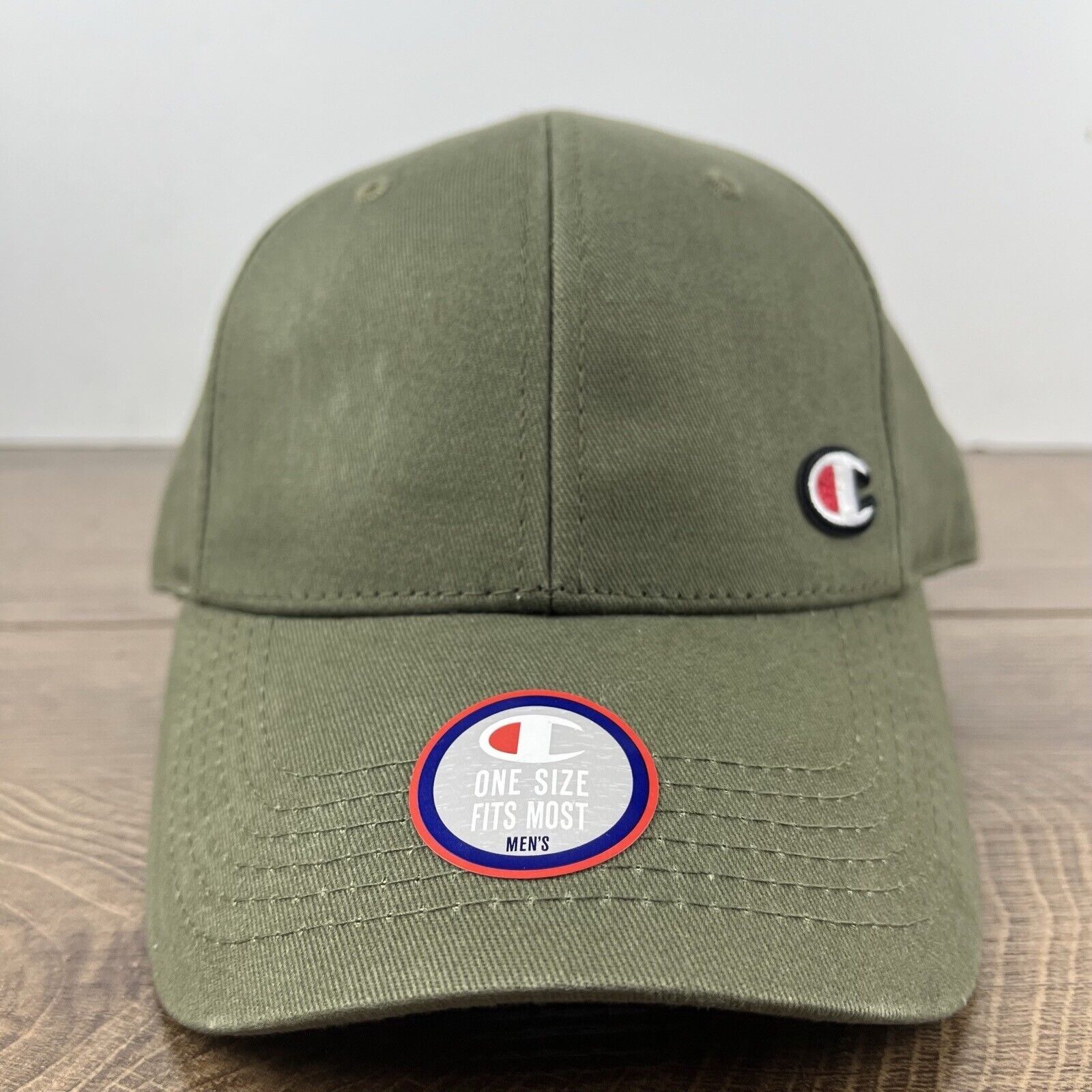 Champion Champion Green Hat Champion Brand Baseball Cap Adjustable Gr Size ONE SIZE - 5 Thumbnail