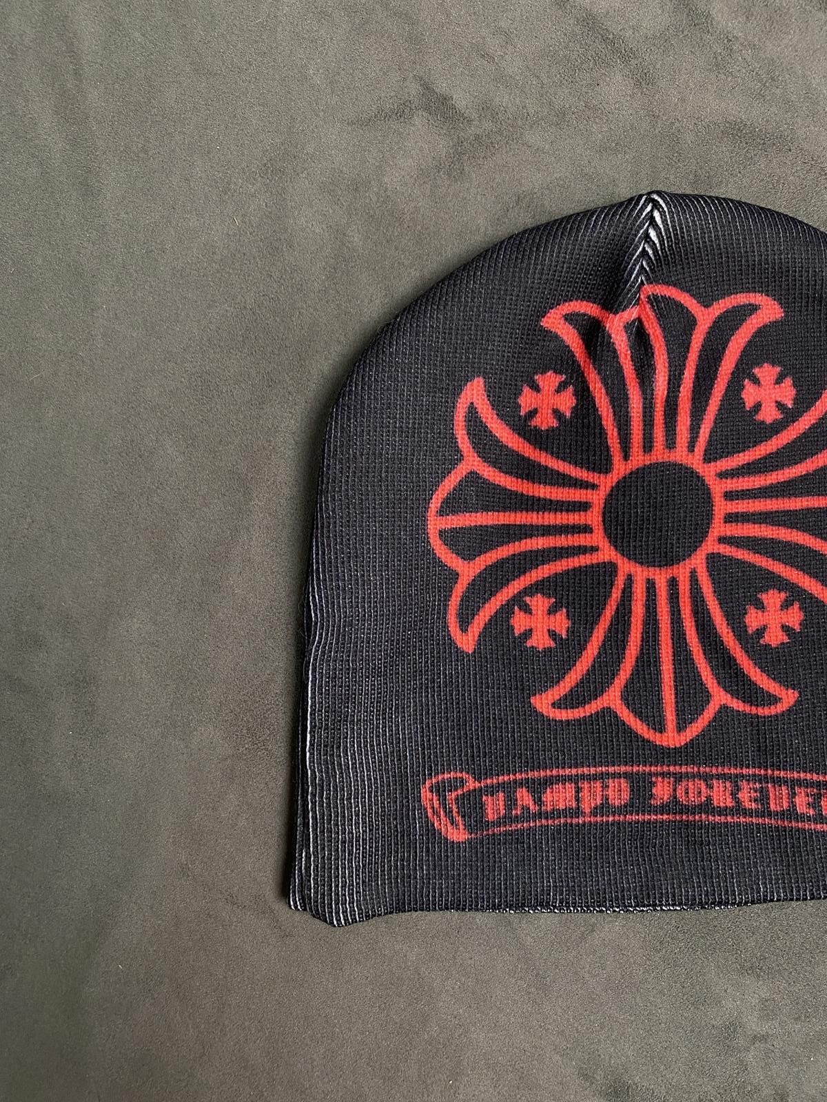 Japanese Brand Rare VAMPD Chrome Cross No Cuff Black Beanie Hats OS Size ONE SIZE - 2 Thumbnail