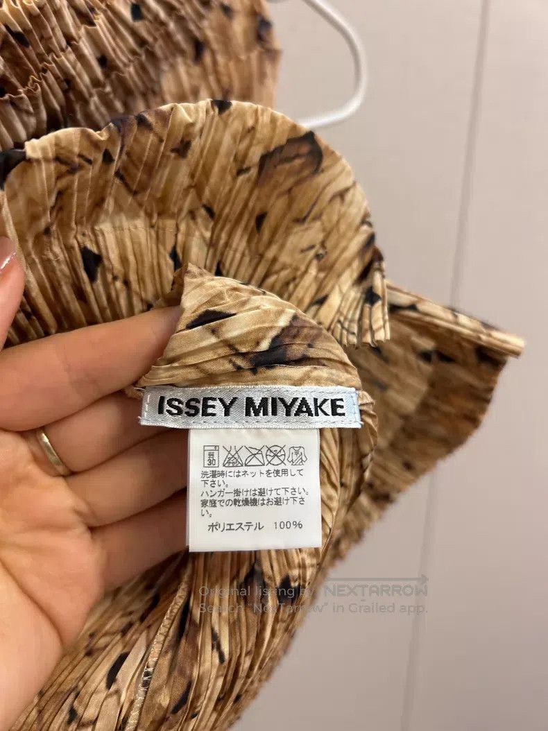 Issey Miyake Issey Miyake Dry Wood Texture Shirt Size M / US 6-8 / IT 42-44 - 4 Thumbnail