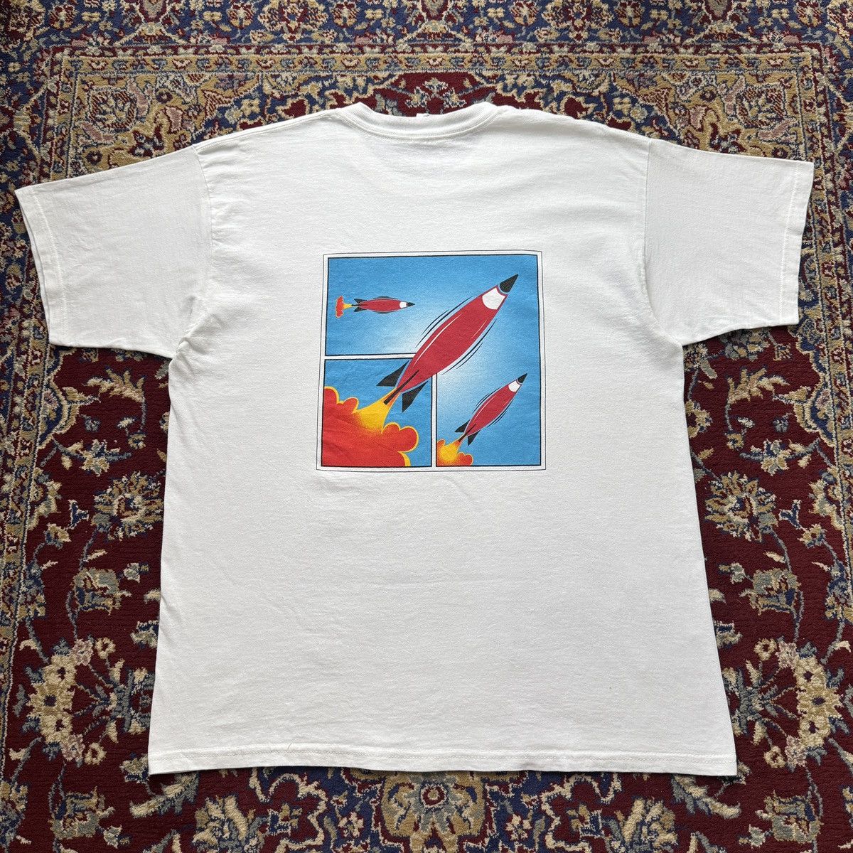 Microsoft Vintage 90s 2000s Compaq Computer Rocket techwear y2k Size US XL / EU 56 / 4 - 1 Thumbnail