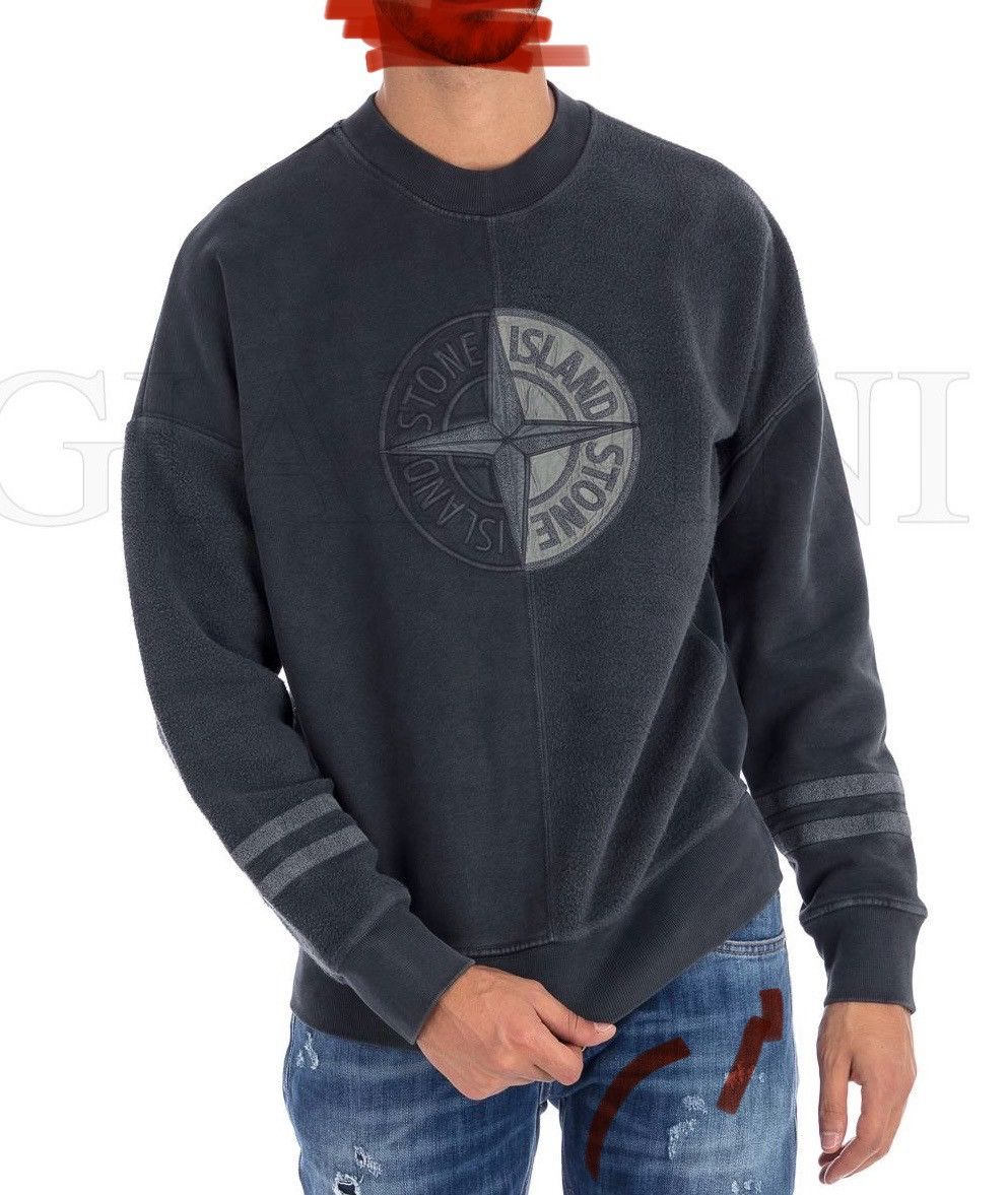 Stone Island Sweatshirt Stone Island Dye Big Logo Size US L / EU 52-54 / 3 - 2 Thumbnail