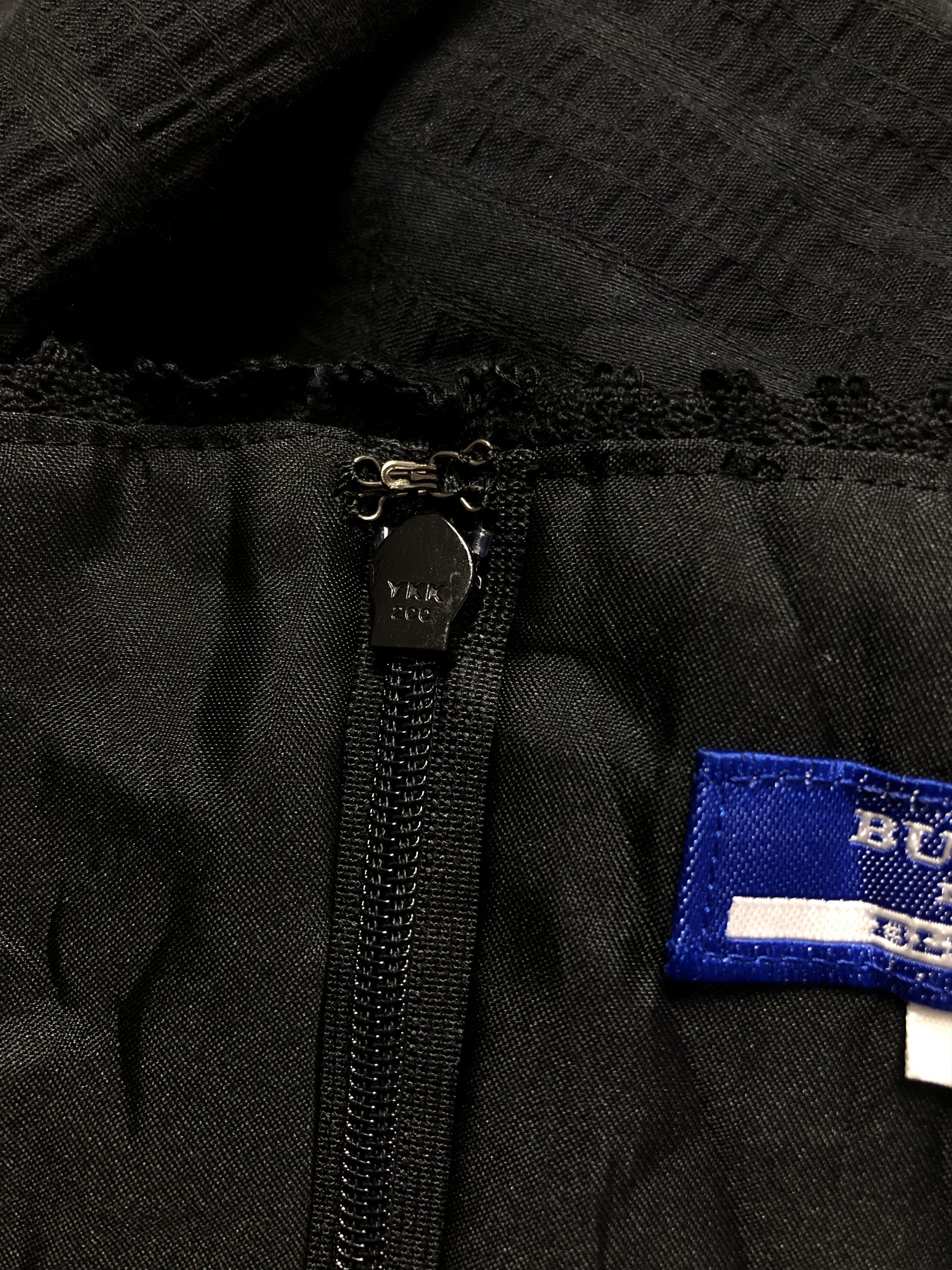 Burberry Vintage Burberry Blue Label Black Gothic Dress Size S / US 4 / IT 40 - 4 Thumbnail