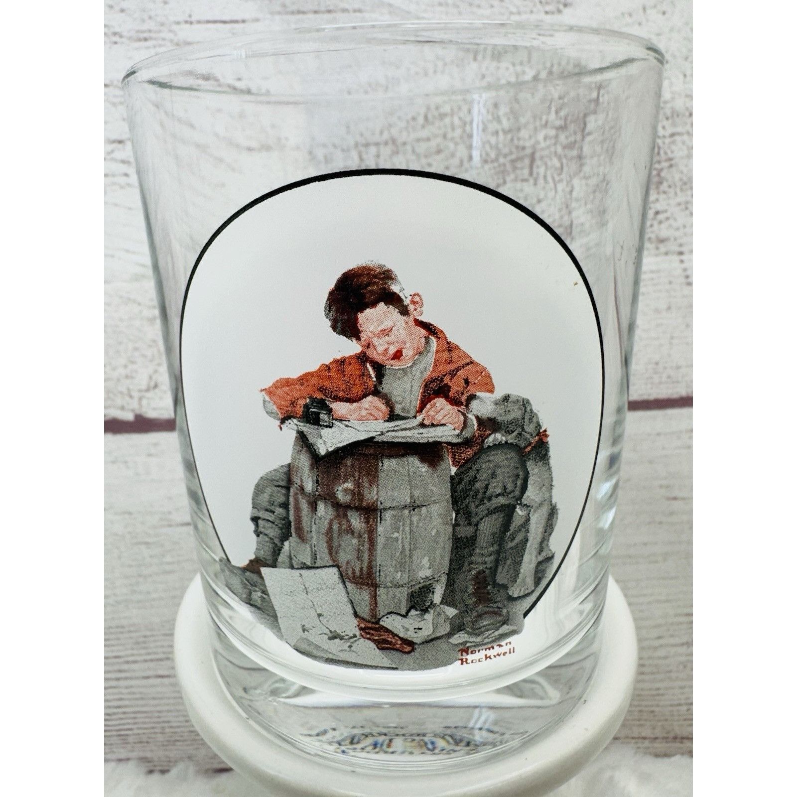 Other Norman Rockwell Saturday Evening Post "LOVE LETTERS" Glass T Size ONE SIZE - 1 Thumbnail