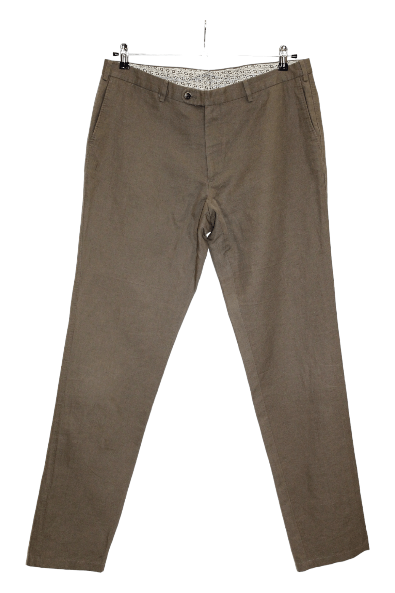 Suitsupply Suitsupply Cotton Linen Straight-leg Chino Pants mod.B539 Size US 38 / EU 54 - 1 Thumbnail