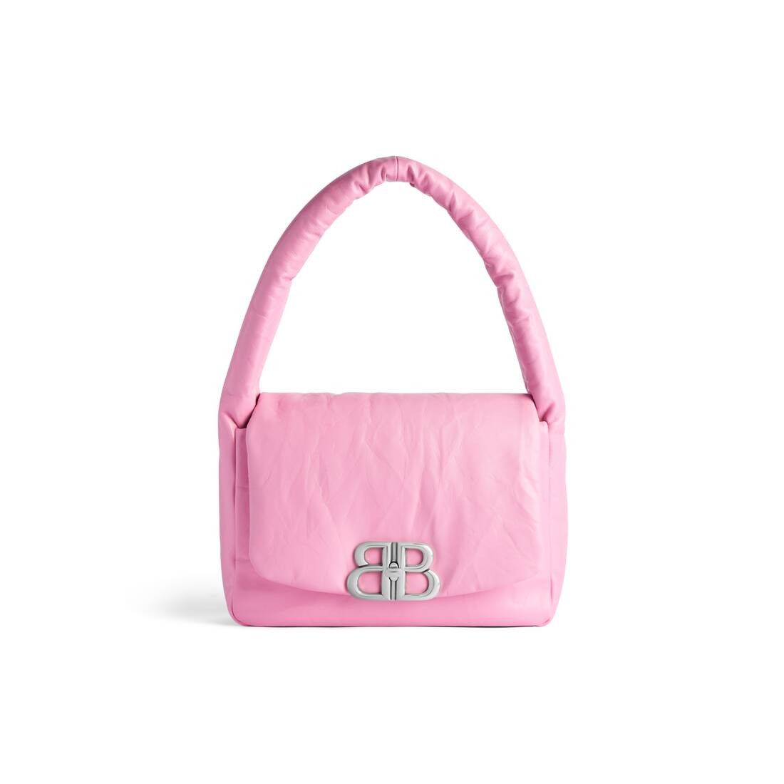 Balenciaga o1tr1nto1225 Size: OS / Monaco Small Sling Bag in Pink Size ONE SIZE - 1 Thumbnail