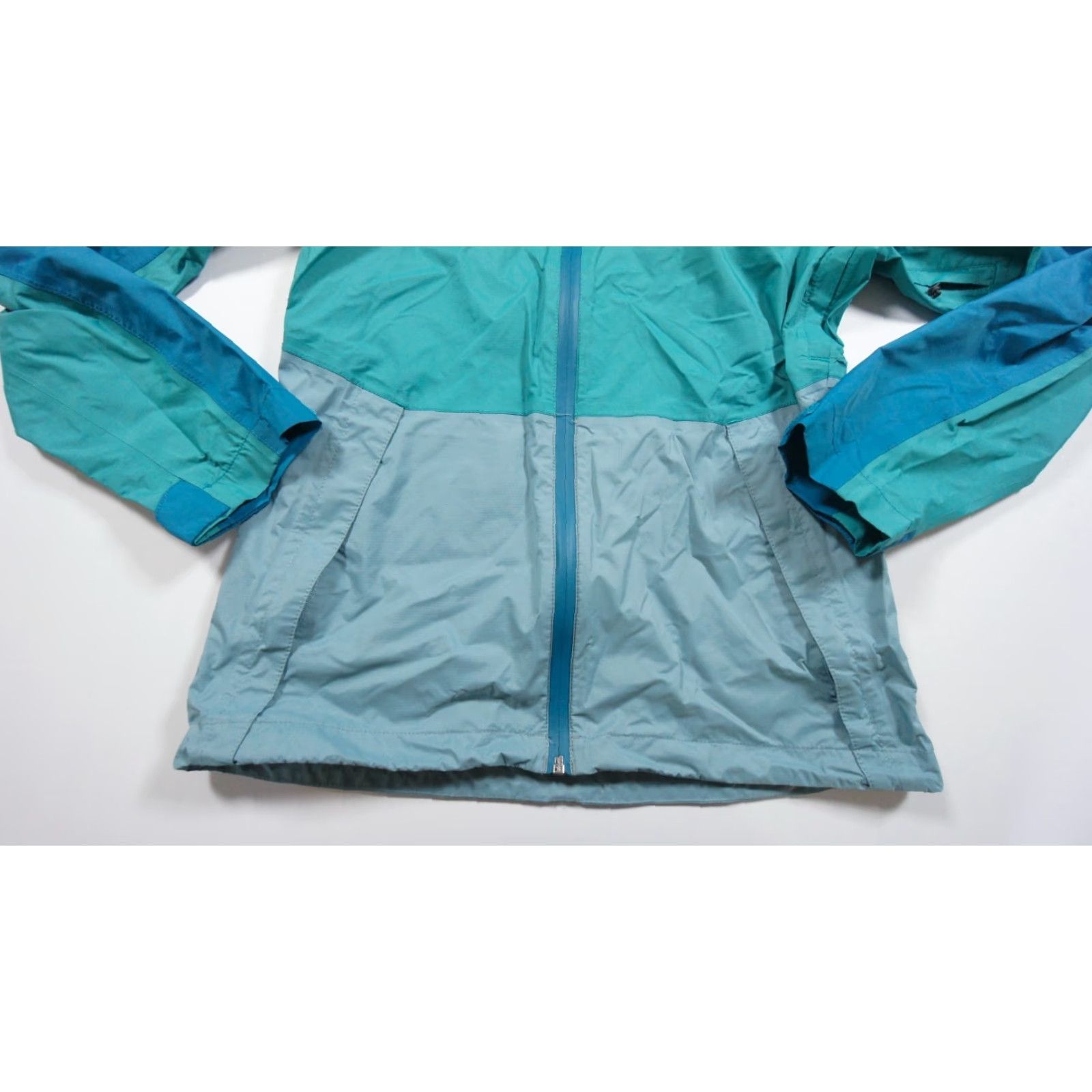 Merrell Merrell Windbreaker Jacket Womens XS Blue Full Zip Hooded Outdoor Sport Lightweight Water Resistant Regular Size XS Women Size XS / US 0-2 / IT 36-38 - 4 Thumbnail