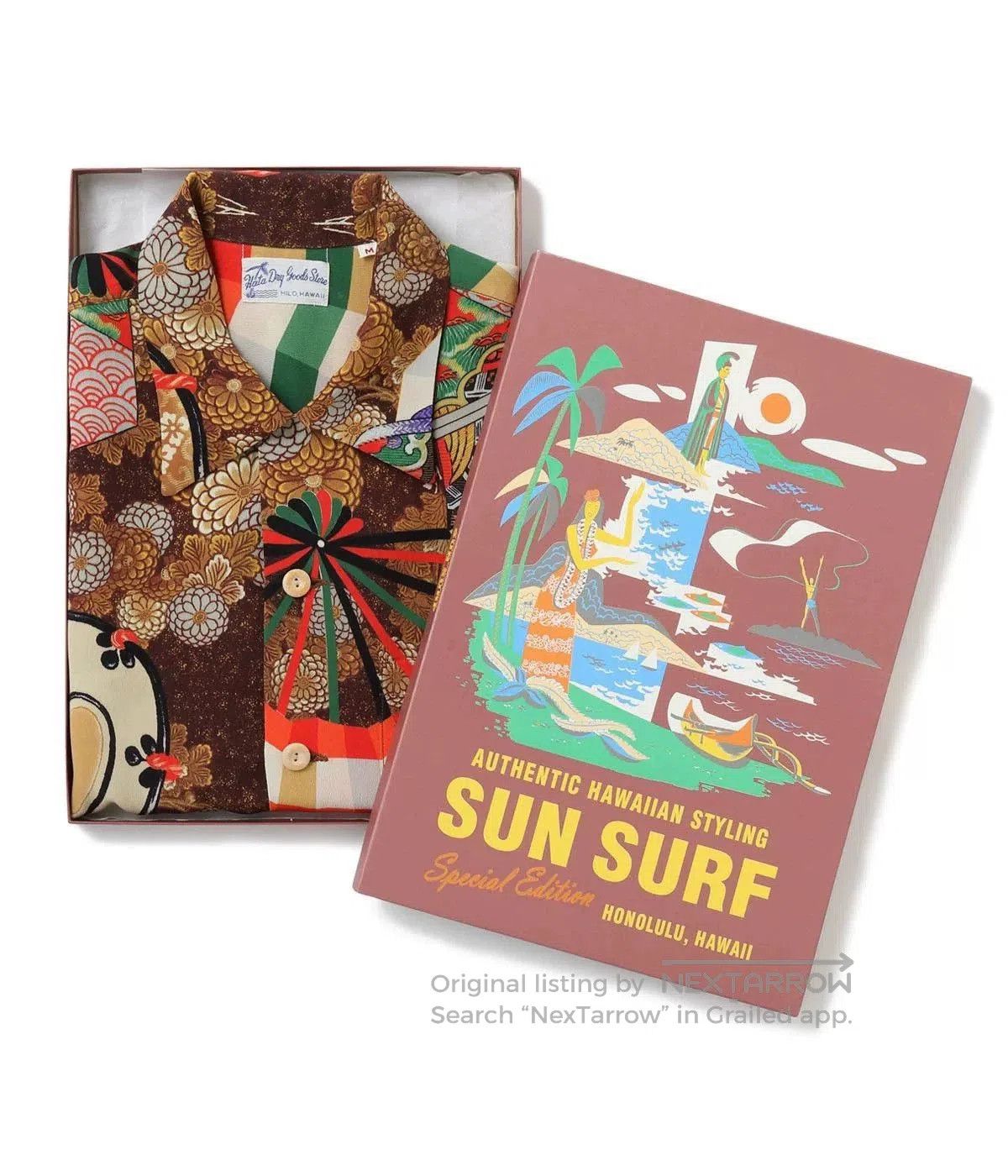 Sun Surf SUN SURF MIKAGURA Hawaiian Rayon Shirt. Size US M / EU 48-50 / 2 - 5 Thumbnail