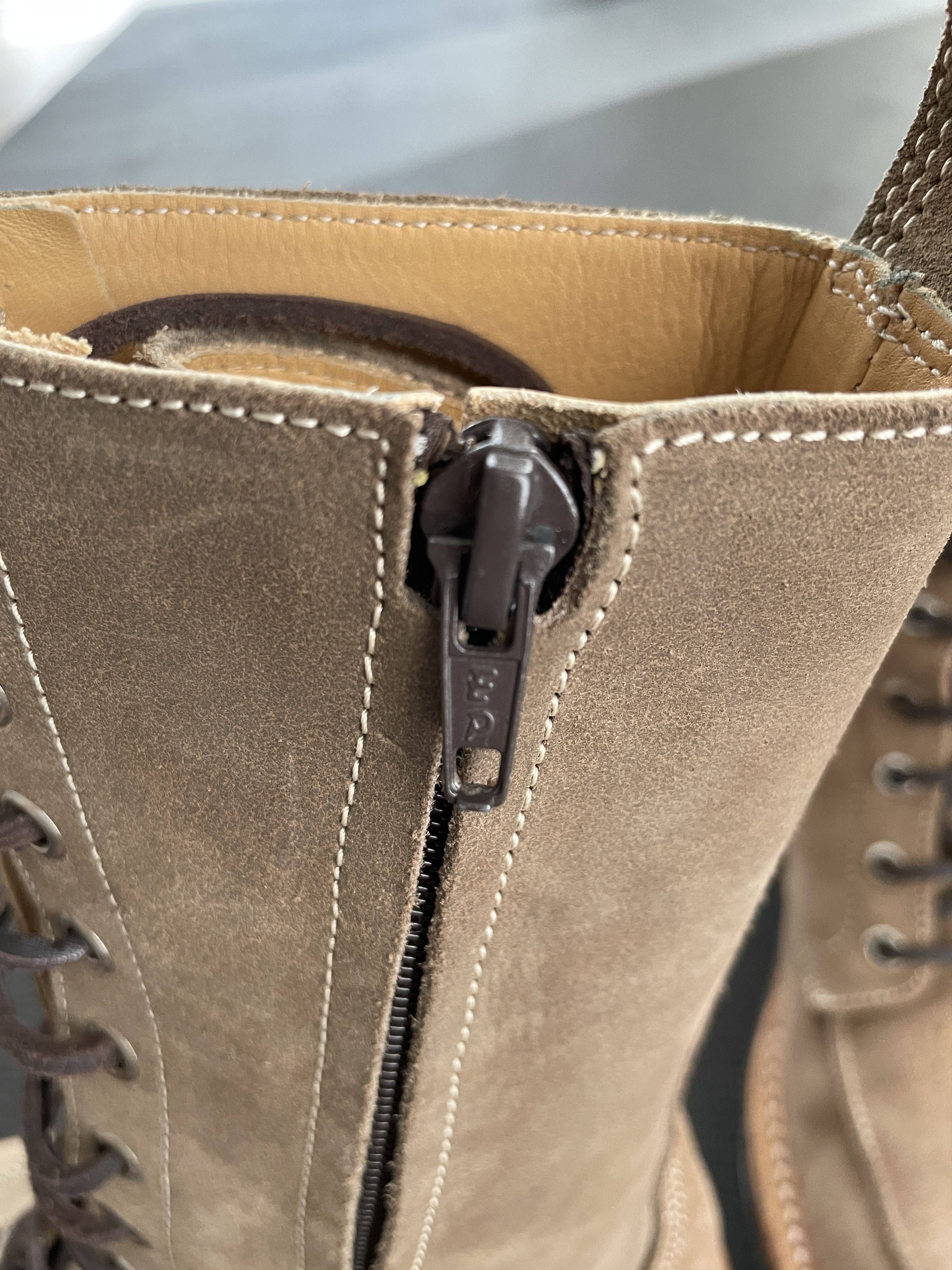 Balmain Balmain FW11 Christophe Decarnin Combat Crepe Boots RARE Size US 9 / EU 42 - 5 Thumbnail