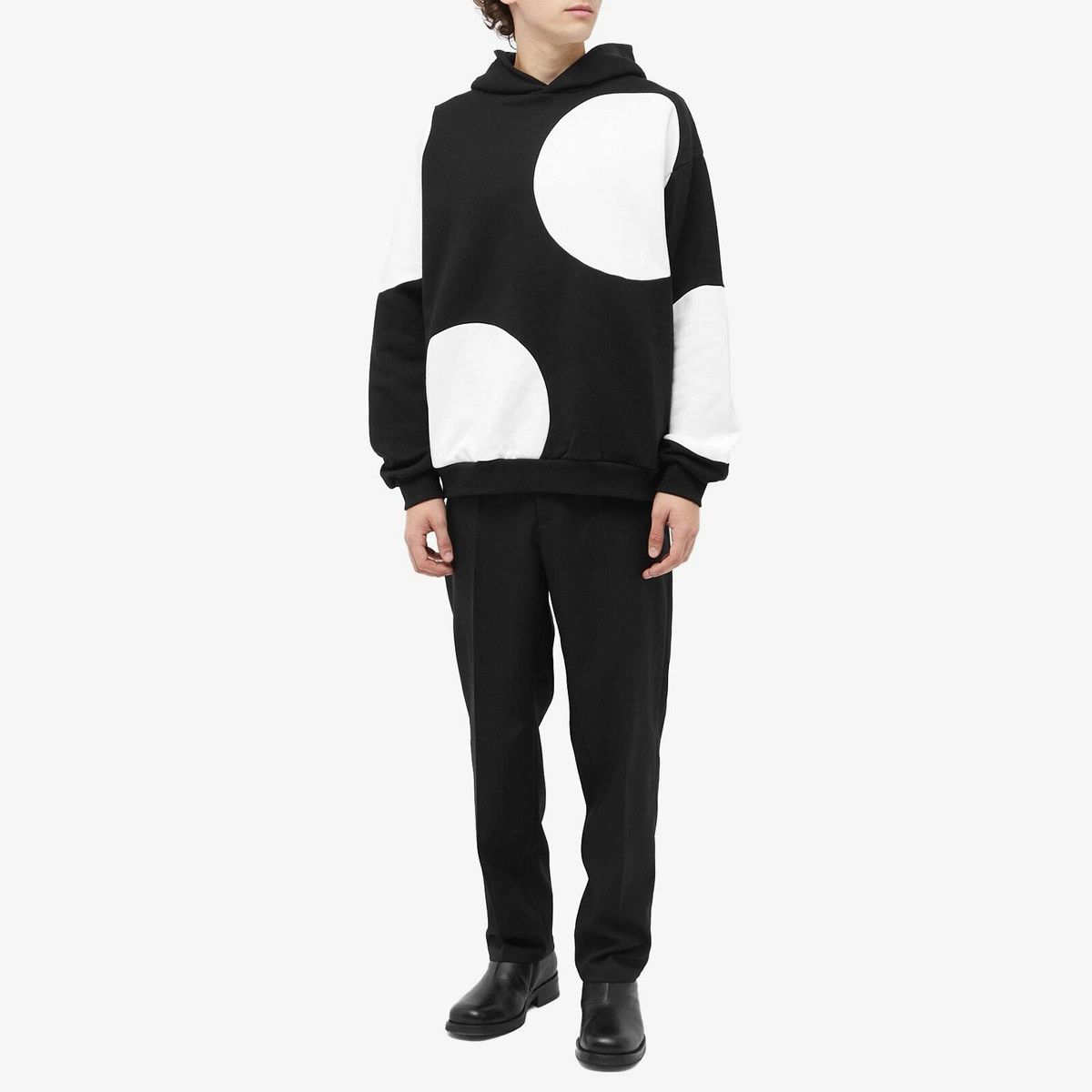 Marni o1mle0126 Dot Hoodie in Black Size US S / EU 44-46 / 1 - 3 Thumbnail