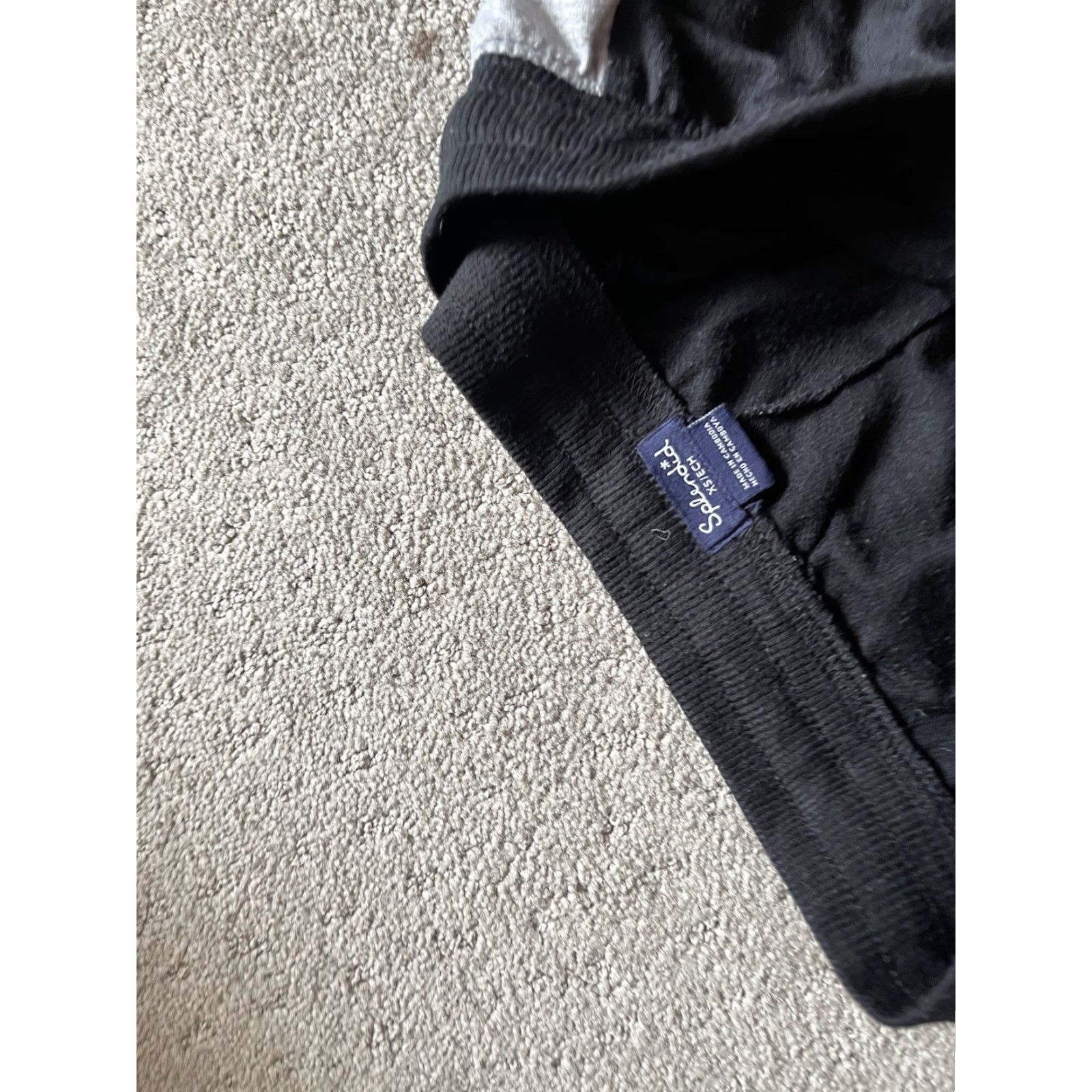 Splendid Splendid Women's Black Gray Star Side Stripe Knit Jogger Pants Lounge XS Size 26" / US 2 / IT 38 - 5 Thumbnail