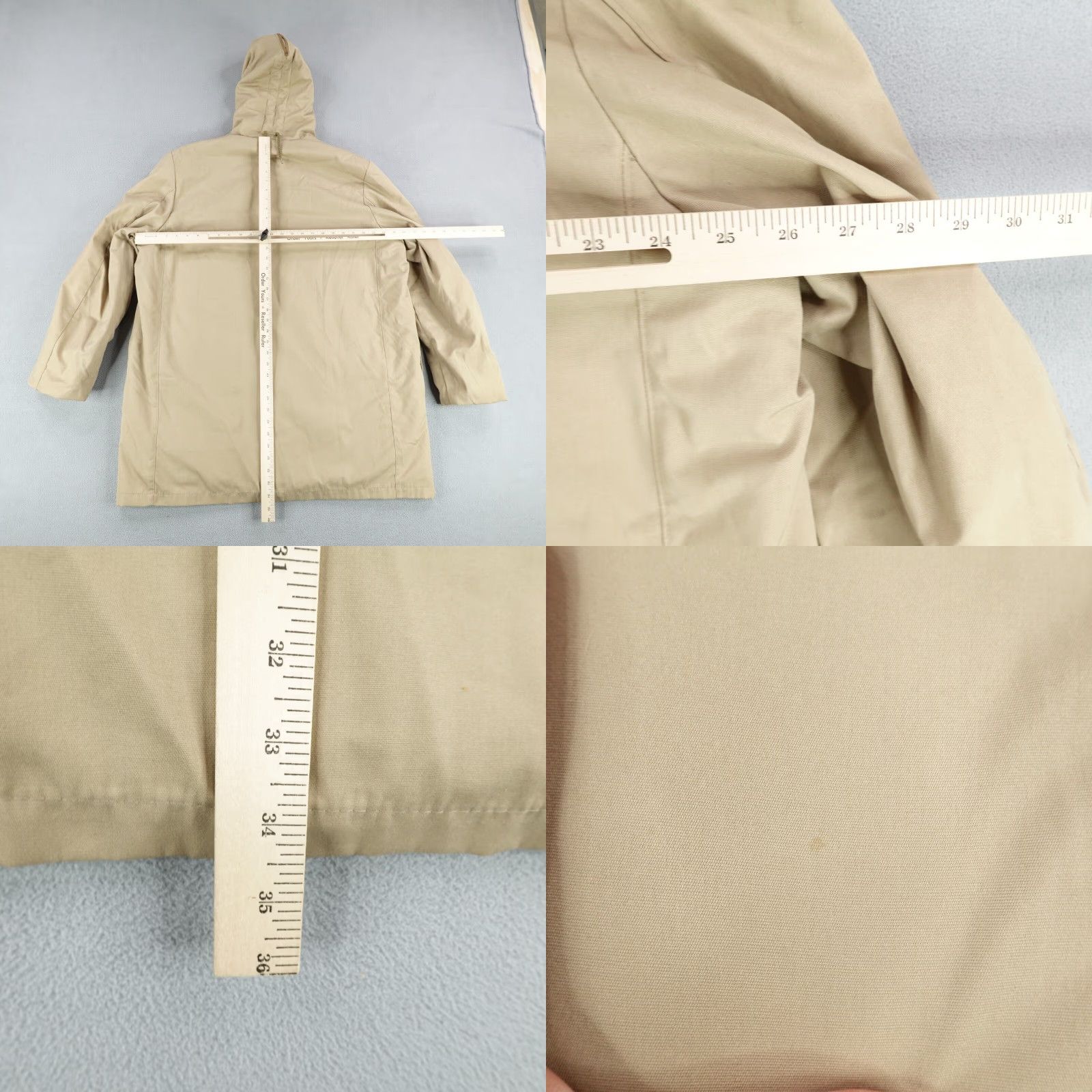 Vintage Vintage Shanhouse Jacket Mens 46L Tan Faux Fur Lined Parka Coat Talon Zipper Size US S / EU 44-46 / 1 - 8 Thumbnail