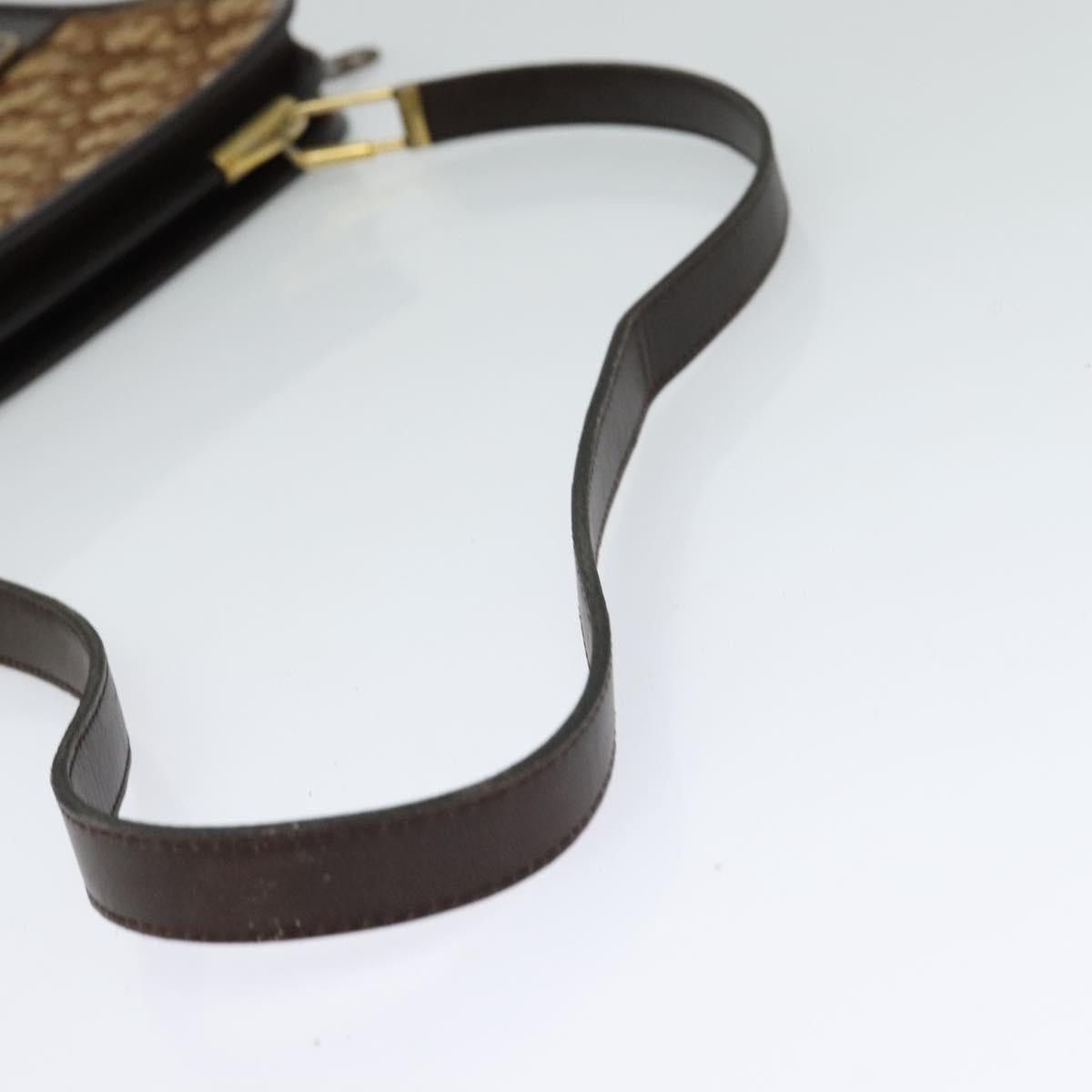 Dior DIOR Trotter Canvas Shoulder Bag Brown Gold Size ONE SIZE - 7 Thumbnail