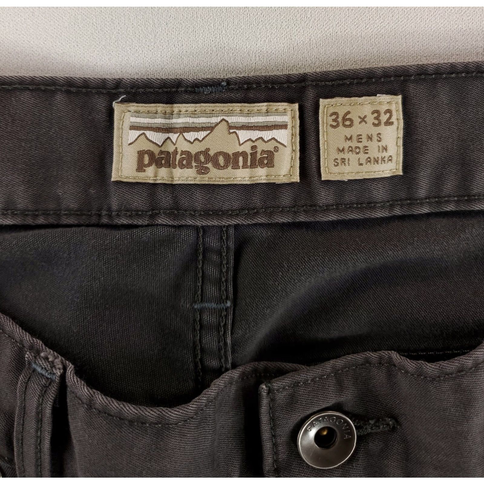 Patagonia Patagonia Twill Traveler Pants Iron Clad Gray Mens 36 Inseam 31 Casual Pants 36x31 36x32 Regular Gray Mens Size US 36 / EU 52 - 4 Thumbnail