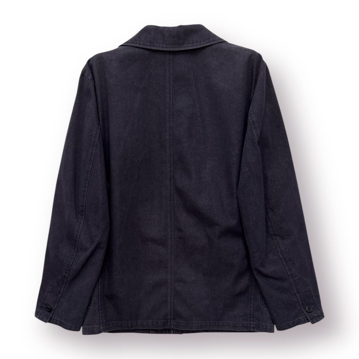 JUN MEN 🔥 JunMen French Workwear Men's Indigo Chore Jacket - M Size US S / EU 44-46 / 1 - 9 Thumbnail