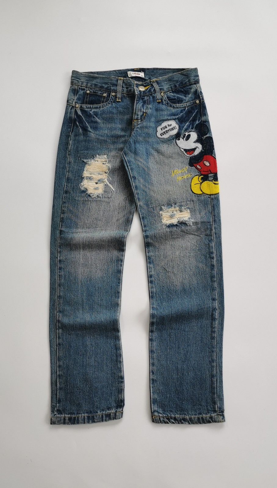 Vintage Vintage Mickey Disney Jeans Size US 29 - 3 Thumbnail