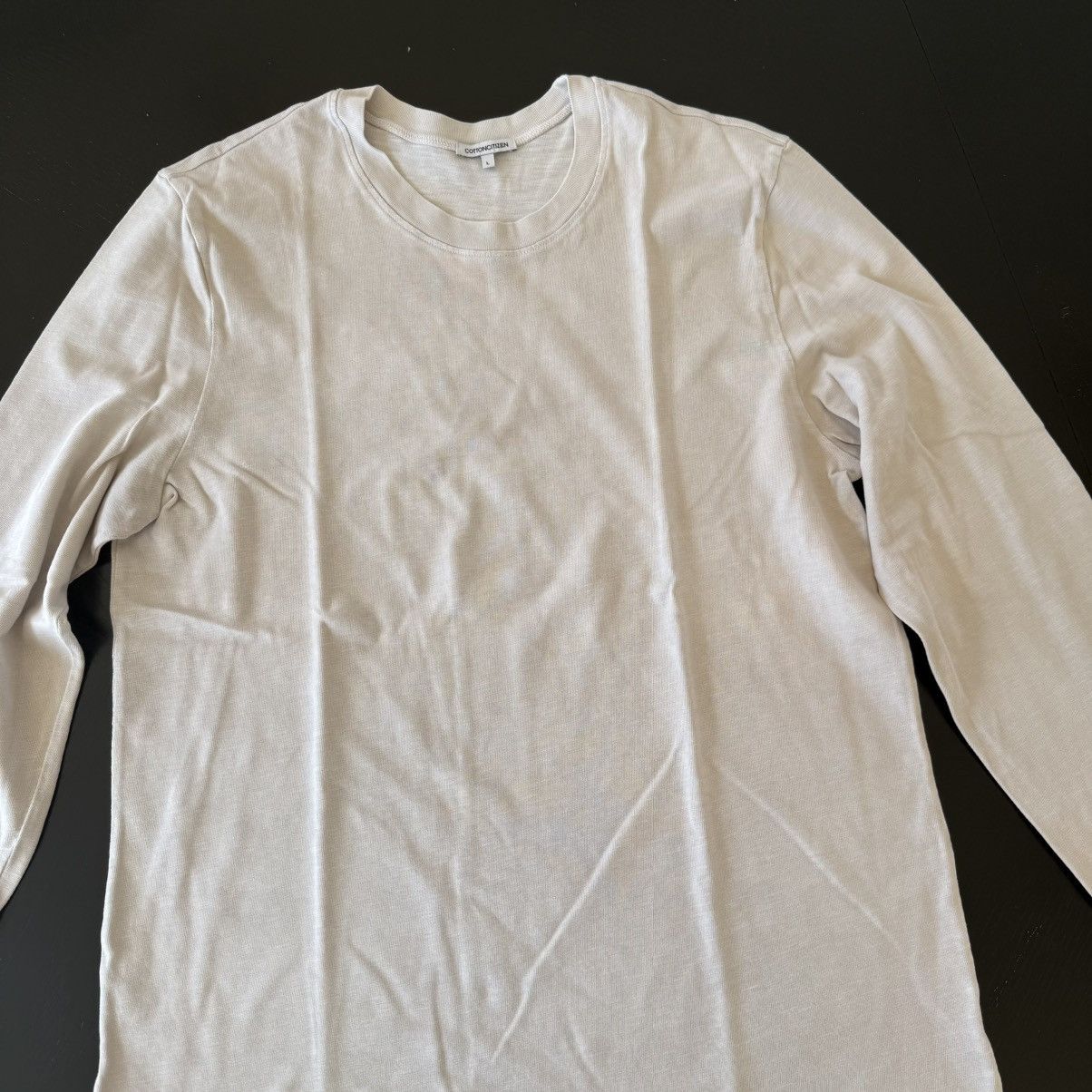 COTTONCITIZEN Cotton Citizen Grey Long Sleeve T shirt Size Large Size US L / EU 52-54 / 3 - 2 Thumbnail