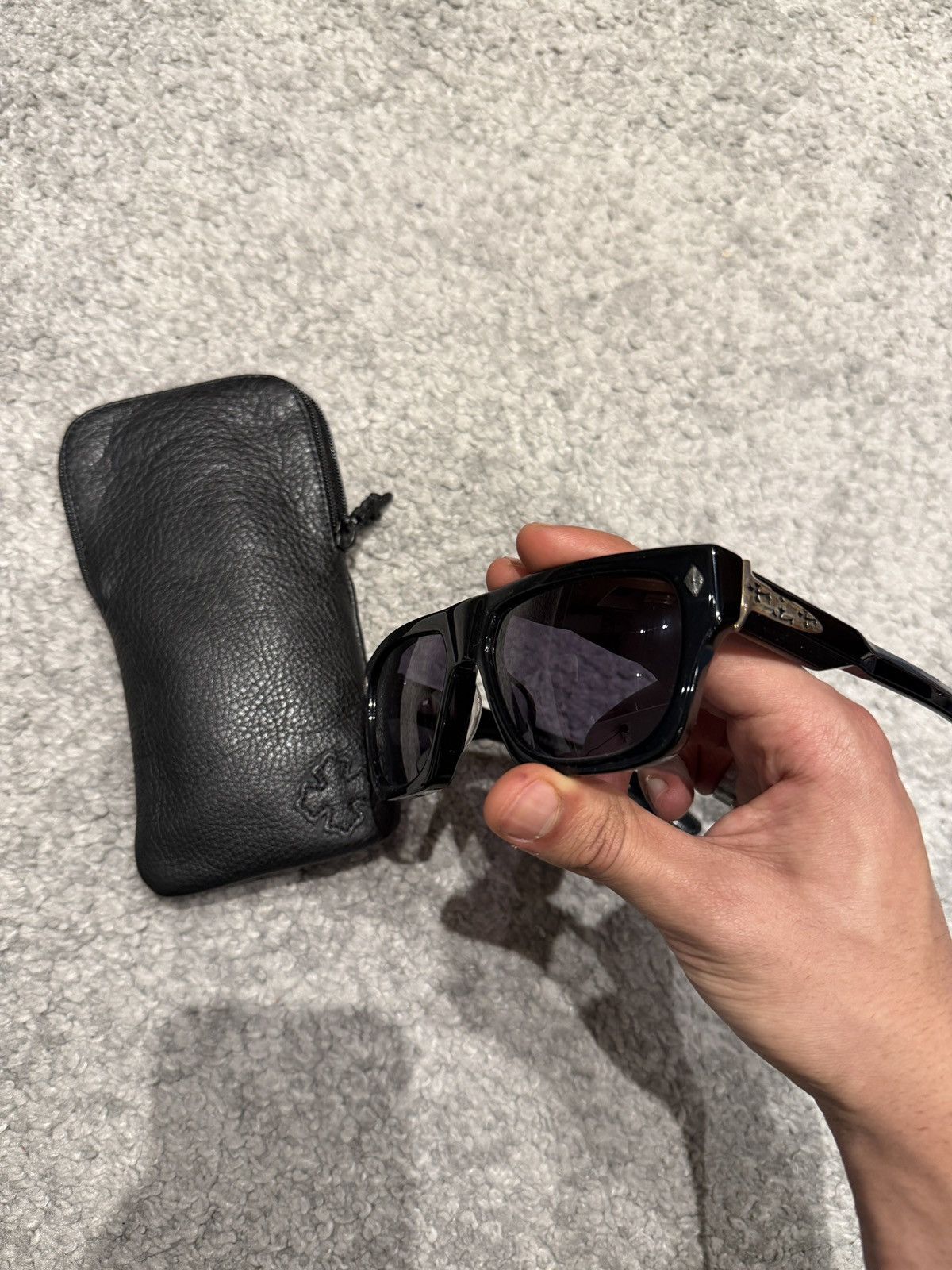 Chrome Hearts Chrome Hearts ‘Charismadick’ Sunglasses Size ONE SIZE - 1 Thumbnail