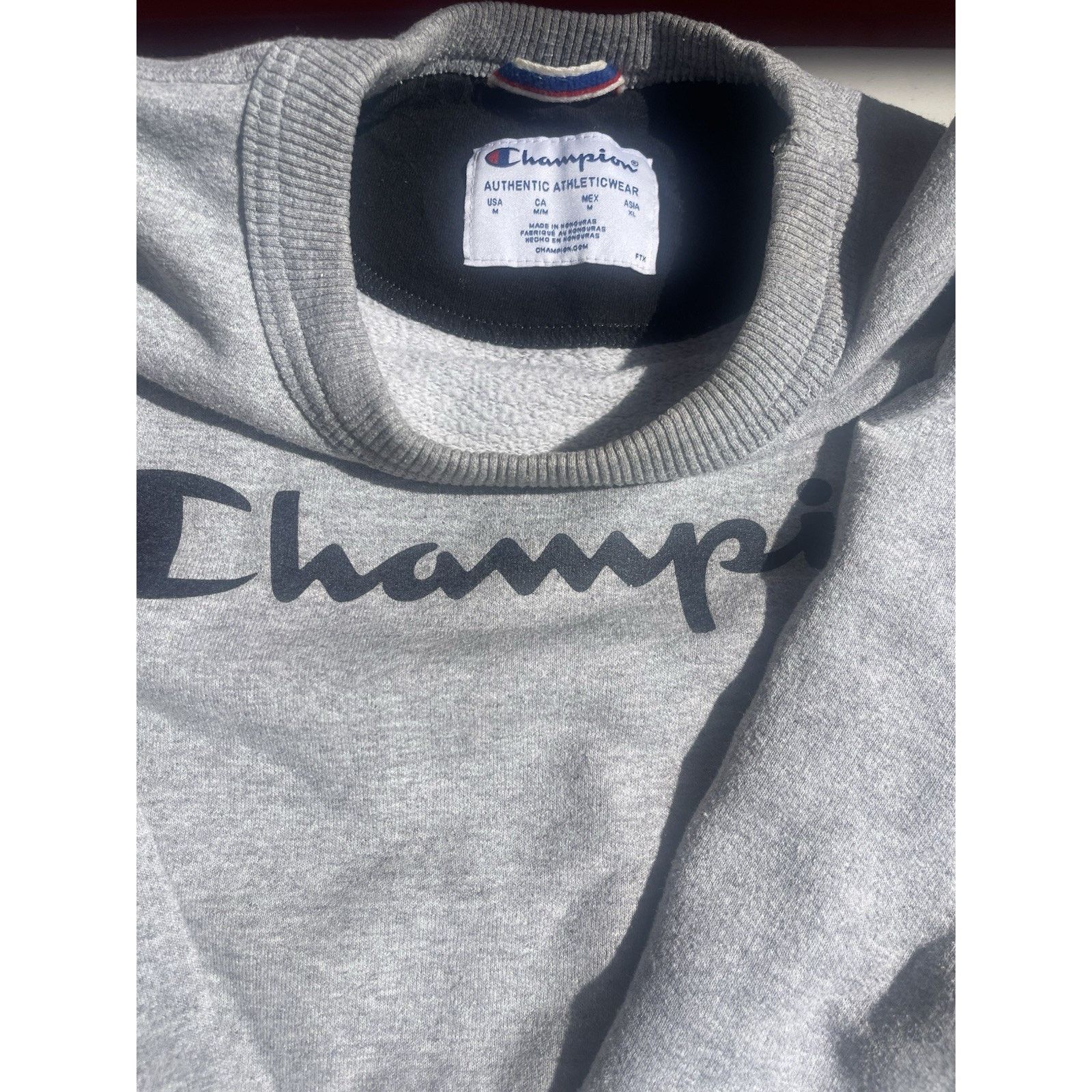 Champion Champion Cotton Blend Sweater Mens Medium Reverse Weave Size US M / EU 48-50 / 2 - 2 Thumbnail
