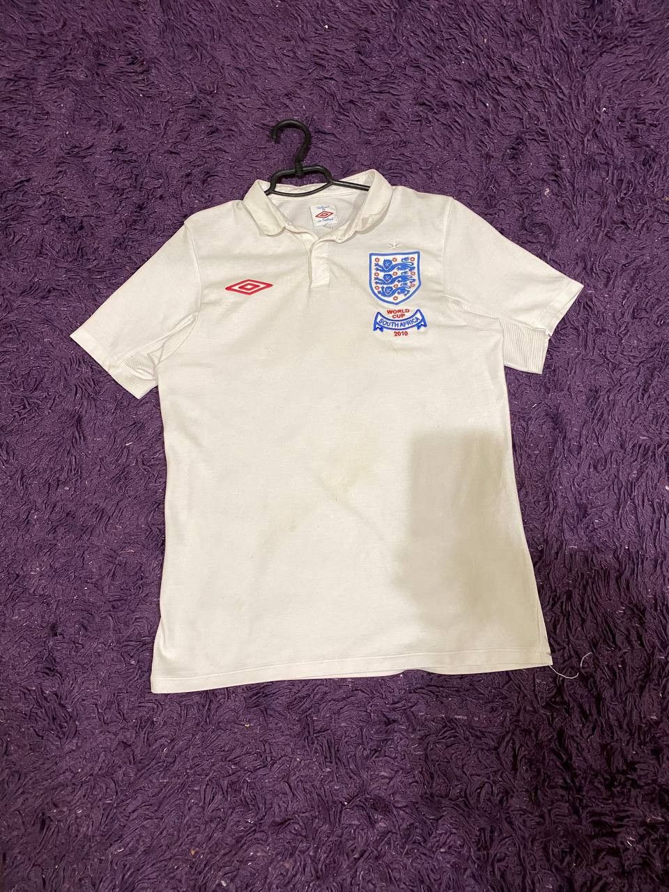 Umbro Vintage England Umbro soccer jersey size s Size US S / EU 44-46 / 1 - 7 Thumbnail