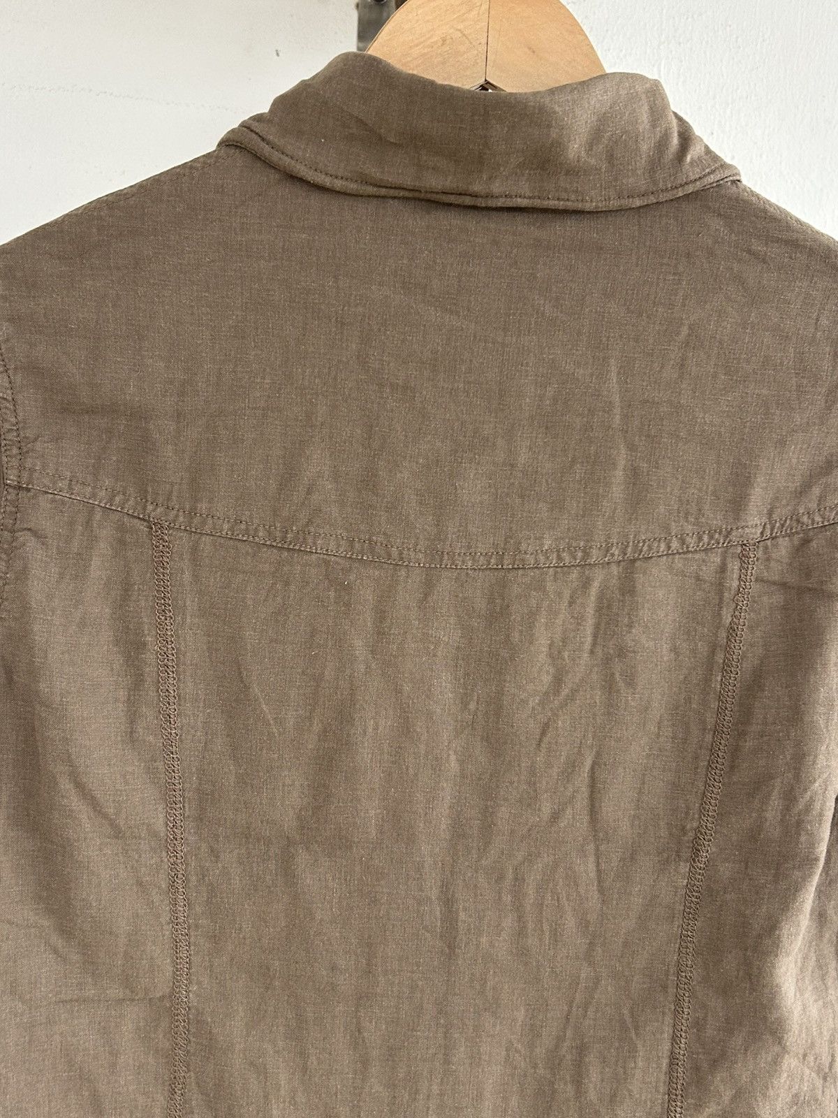 GOA GOA Japan Vintage Button Up Brown Shirt Size M / US 6-8 / IT 42-44 - 7 Thumbnail