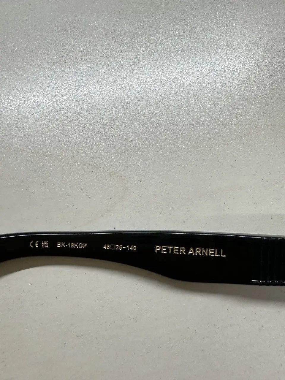Chrome Hearts Chrome Hearts PETER ARNELL BK/GP Glasses Frame Size ONE SIZE - 12 Thumbnail