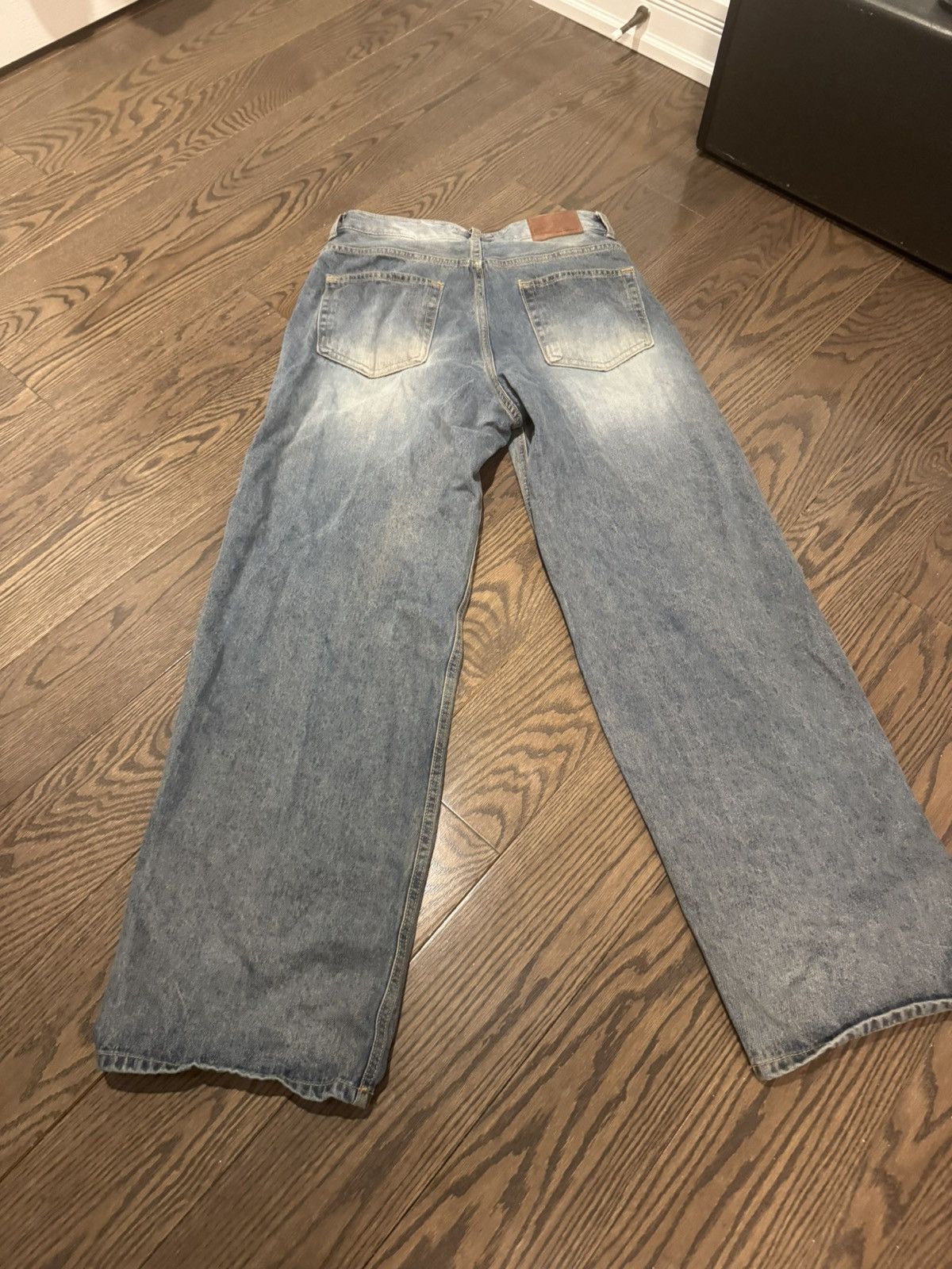 Vintage BAGGY BLUE JEANS Size US 30 / EU 46 - 2 Thumbnail