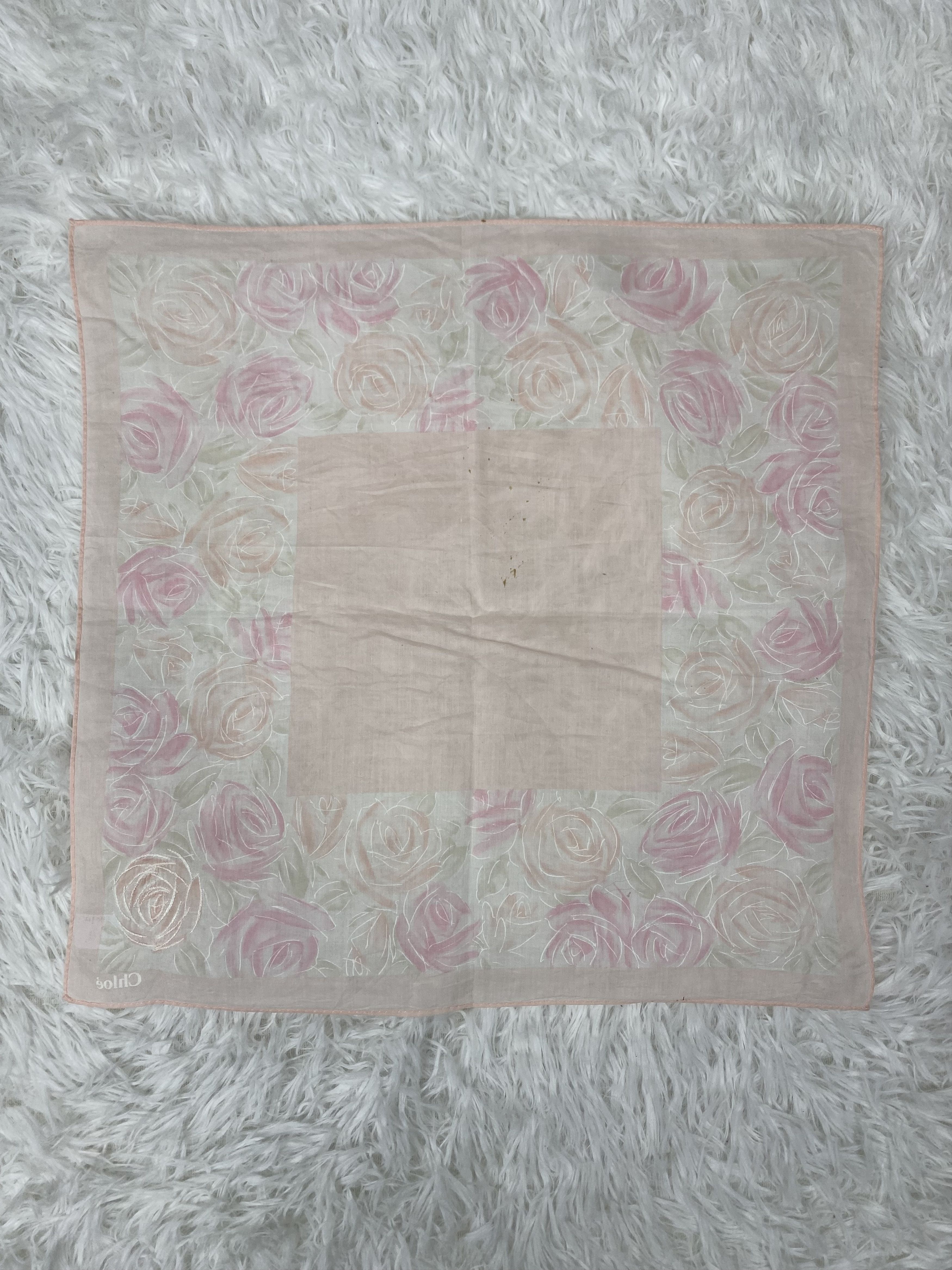 Vintage Vintage Chloe Handkerchief Neckerchief PH0712 Size ONE SIZE - 4 Thumbnail