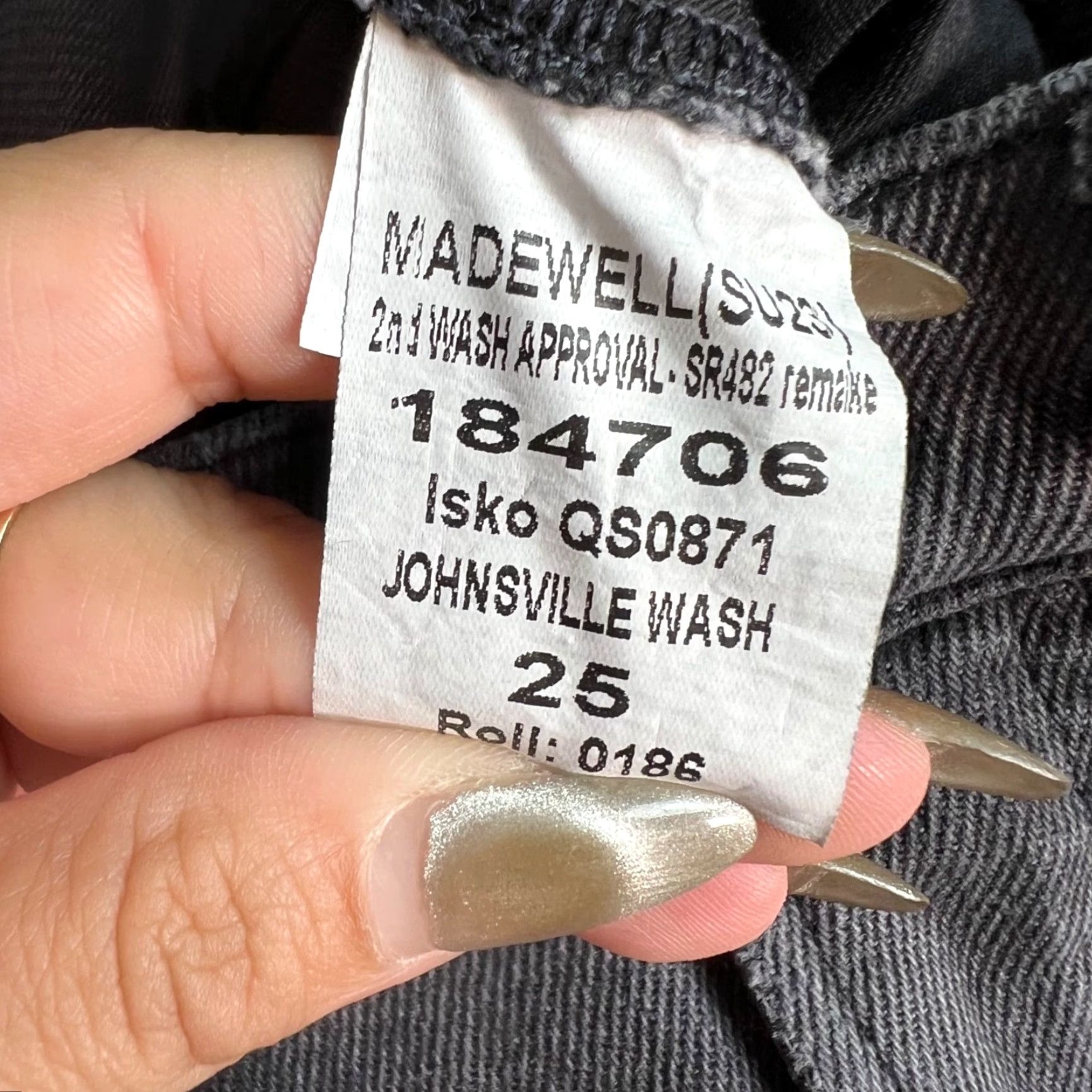 Madewell VINTAGE Madewell High-Rise Bootcut Jeans Womens Size 25 Gray Denim Size 42" / US 20 - 3 Thumbnail