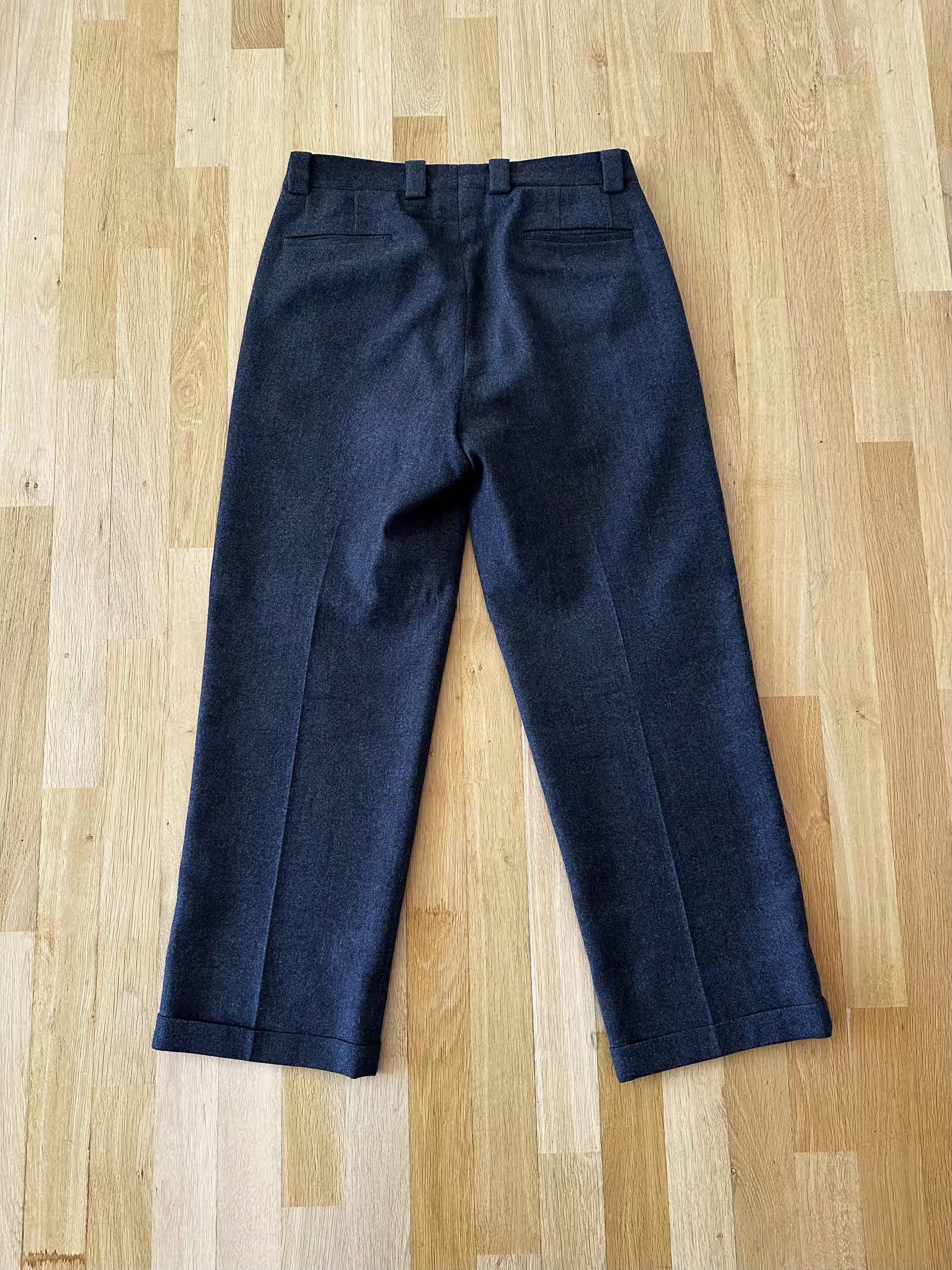 Kaptain Sunshine 2Pleats Wide Trousers Size 42R - 3 Thumbnail