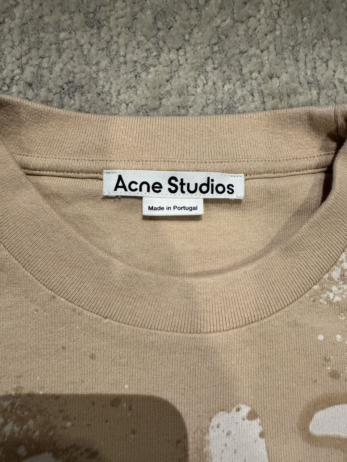 Acne Studios Acne Studios Spray Logo Tee Size US M / EU 48-50 / 2 - 3 Thumbnail