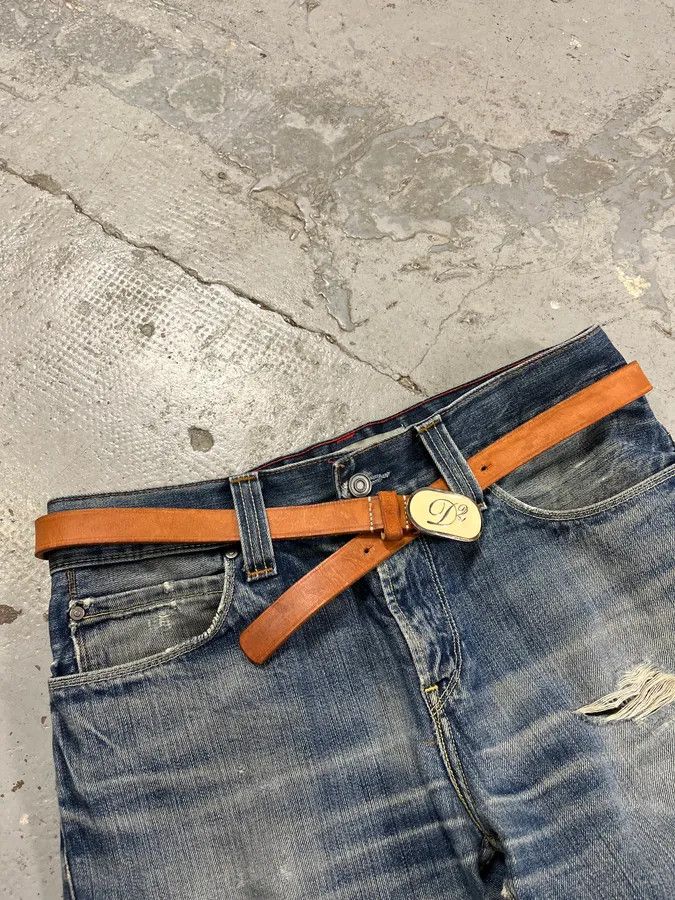 Dsquared2 DSquared2 Brown Leather Belt Size ONE SIZE - 3 Thumbnail