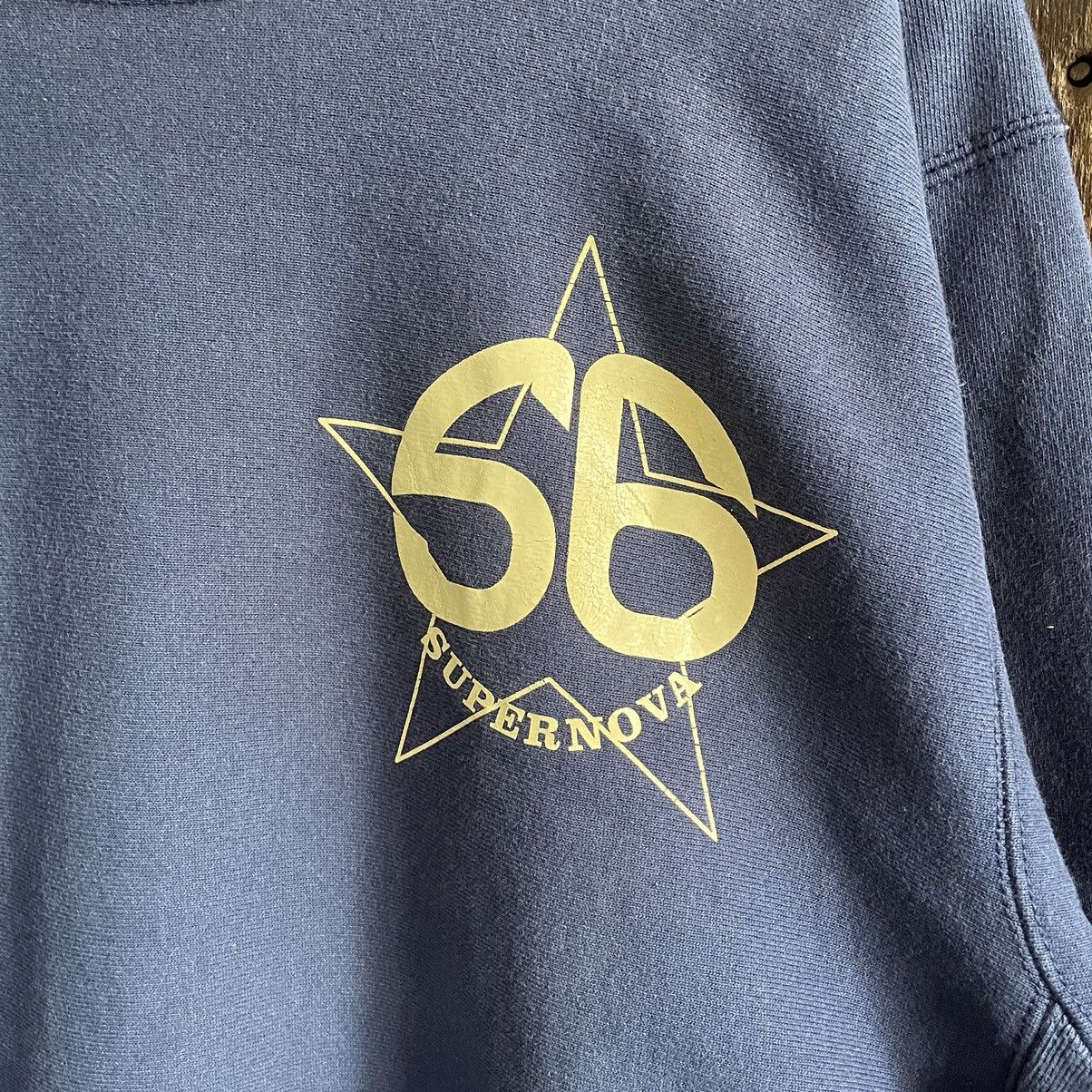 Vintage Vintage 56 Supernova Reverse Weave Crewneck Size US L / EU 52-54 / 3 - 3 Thumbnail