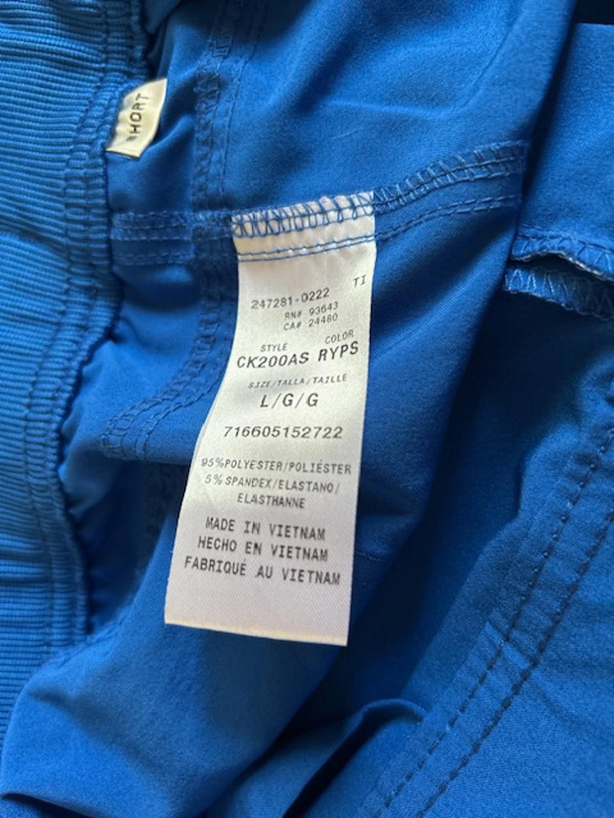 Cherokee Cherokee Uniforms Men's Fit Blue Scrub Pants Size L NWT Size US 34 / EU 50 - 5 Thumbnail