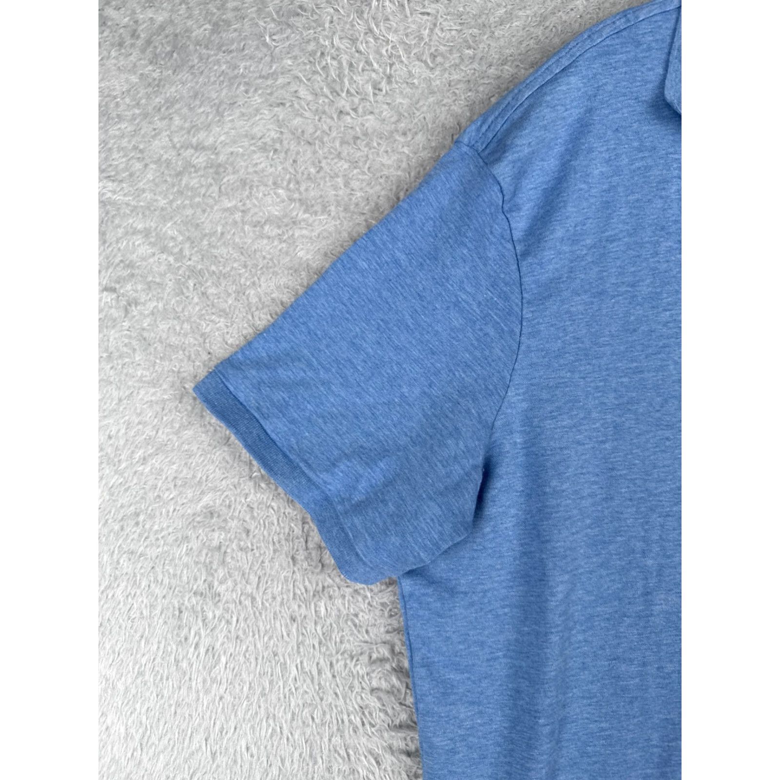 Ralph Lauren Ralph Lauren Polo Shirt Men XL Blue Pima Soft Cotton Short Sleeve Size US XL / EU 56 / 4 - 3 Thumbnail