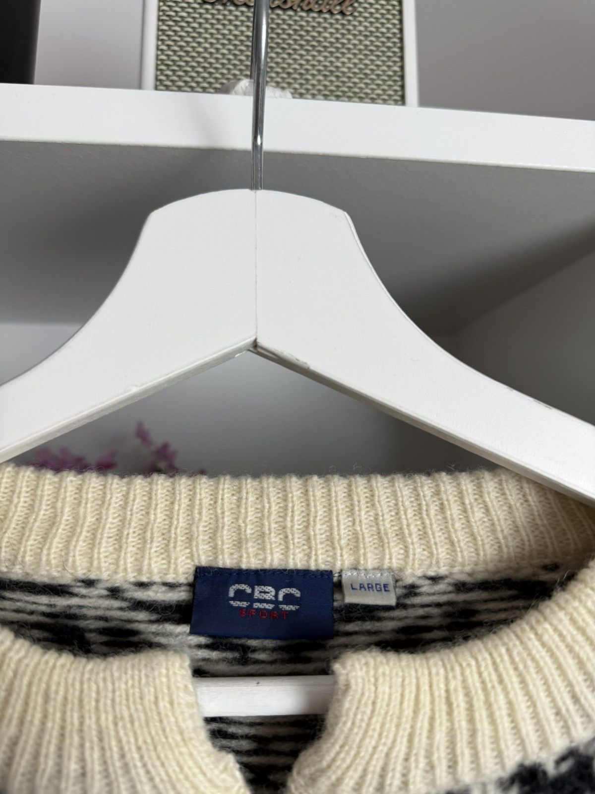 Dale Of Norway × Vintage Vintage 90s Like dale of Norway wool sweater L cottage retro Size US L / EU 52-54 / 3 - 4 Thumbnail