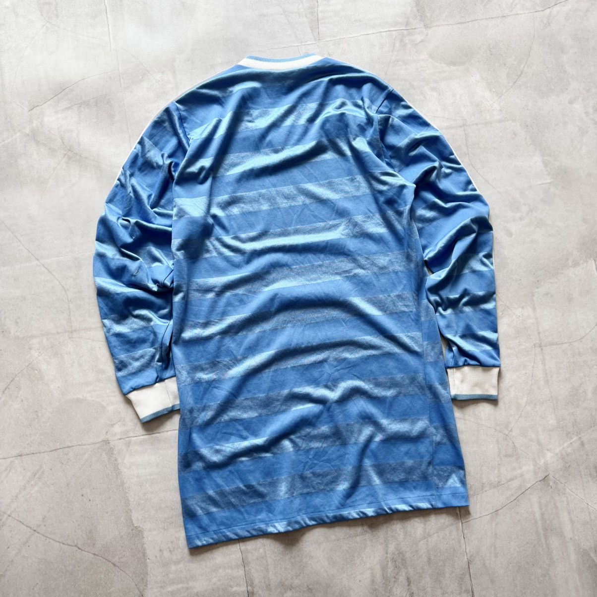 Adidas 80s Adidas West Germany Stripped Longsleeve Football Jersey Size US M / EU 48-50 / 2 - 7 Thumbnail