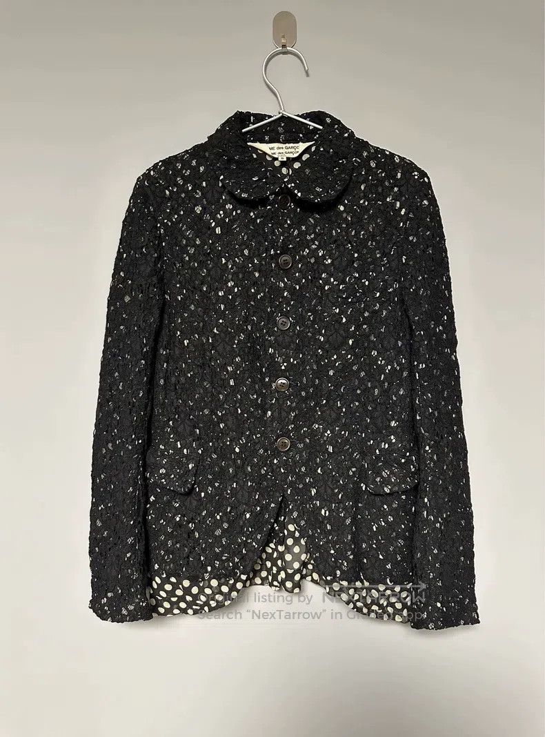 Comme des Garcons Comme Des Garcons Polka Dot Belted Trench Coat